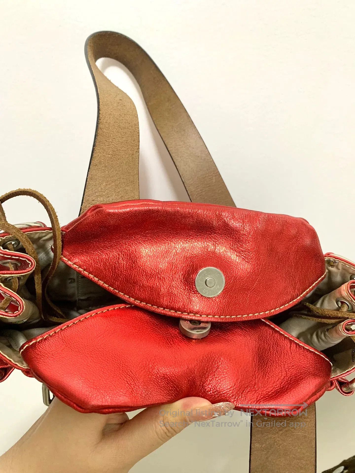 Vivienne Westwood Vivienne Westwood Vintage Red Belt Buckle Handbag. Size ONE SIZE - 7 Thumbnail