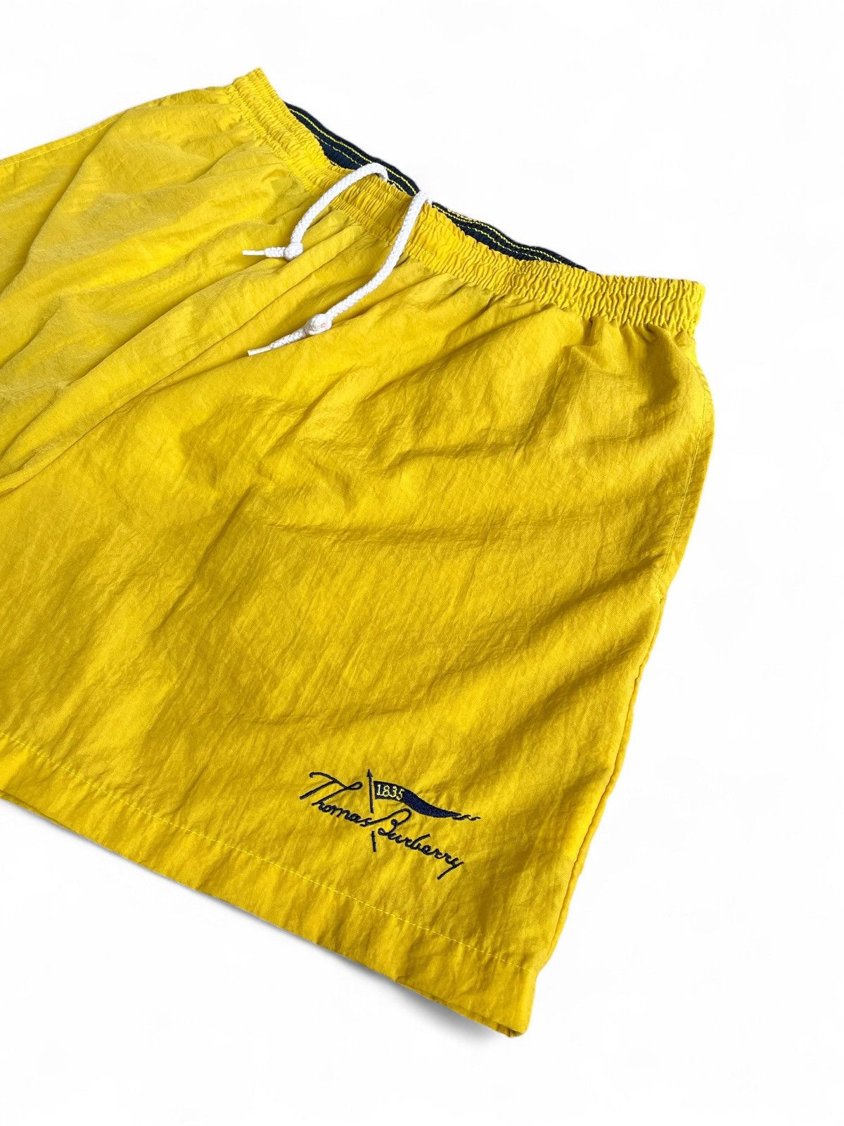 Burberry Vintage Thomas Burberry Nylon Shorts - Size L Size US 34 / EU 50 - 4 Thumbnail
