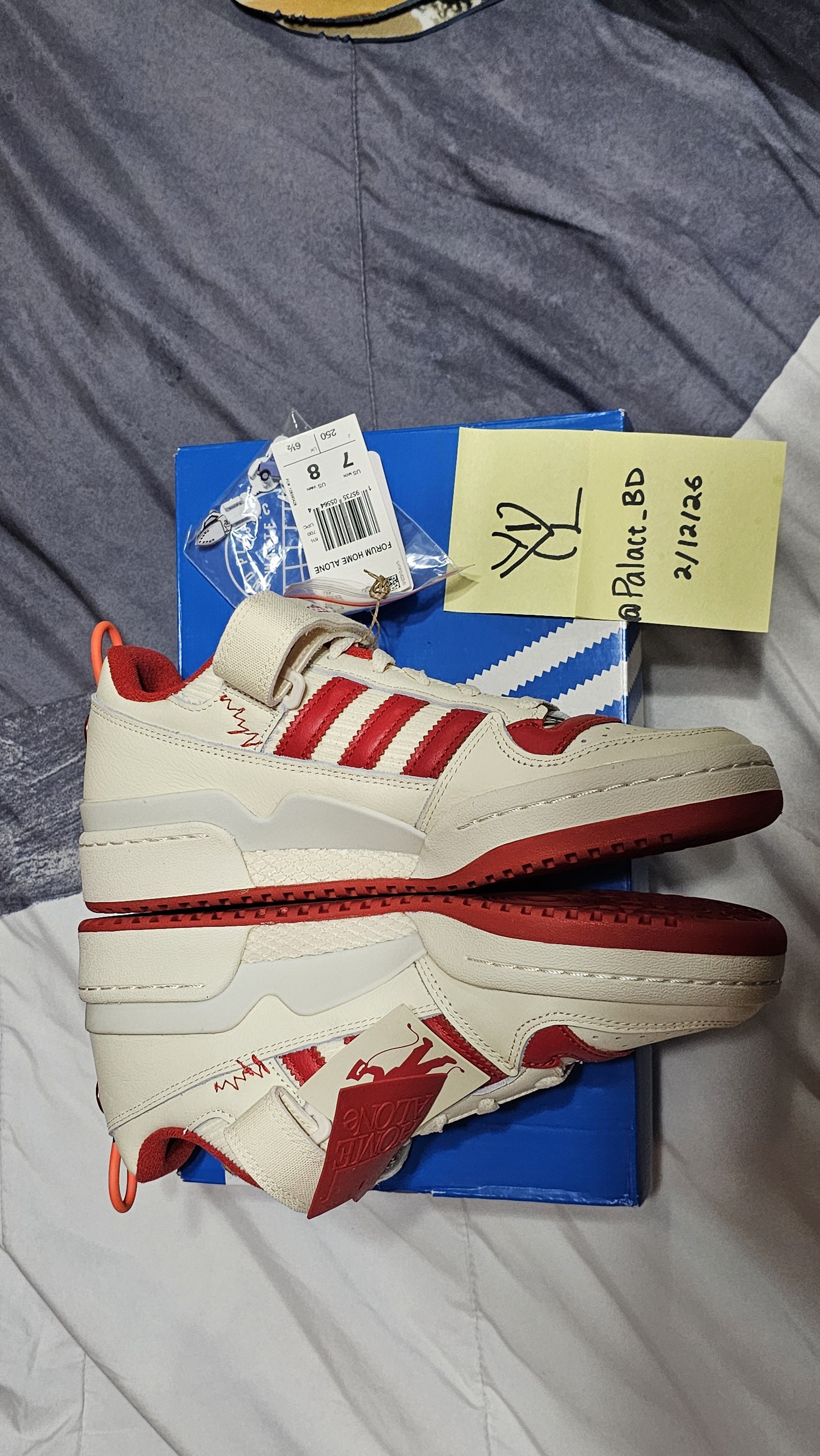 Adidas Adidas Forum Low “Home Alone” 🎄 Size US 7 / EU 40 - 2 Thumbnail