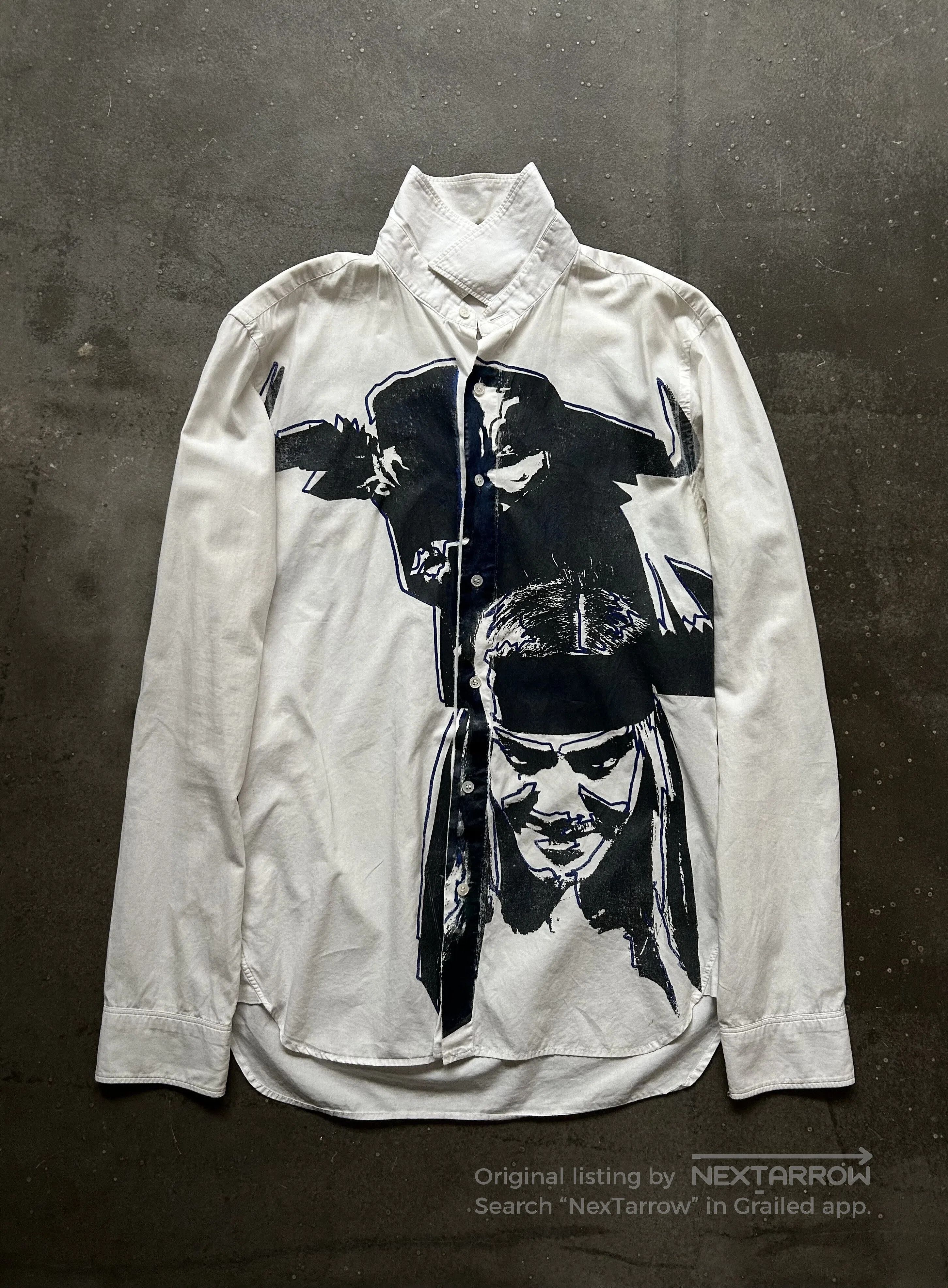 John Galliano john galliano pirate print button-up shirt. Size US M / EU 48-50 / 2 - 4 Thumbnail