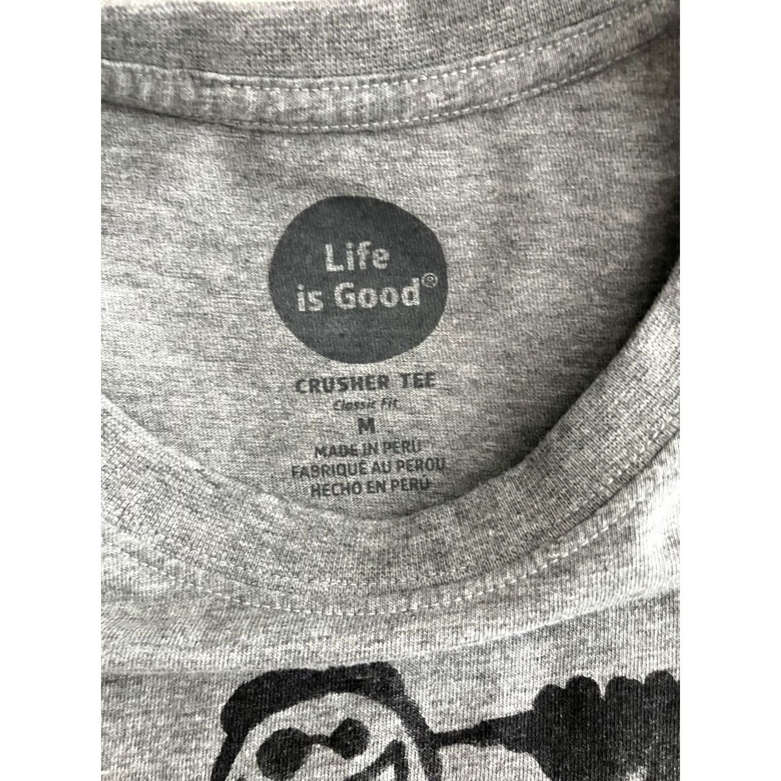 Life is Good Life Is Good Crusher Tee Golf Orange Shirt Classic Fit Medium M Mens Size US M / EU 48-50 / 2 - 2 Thumbnail