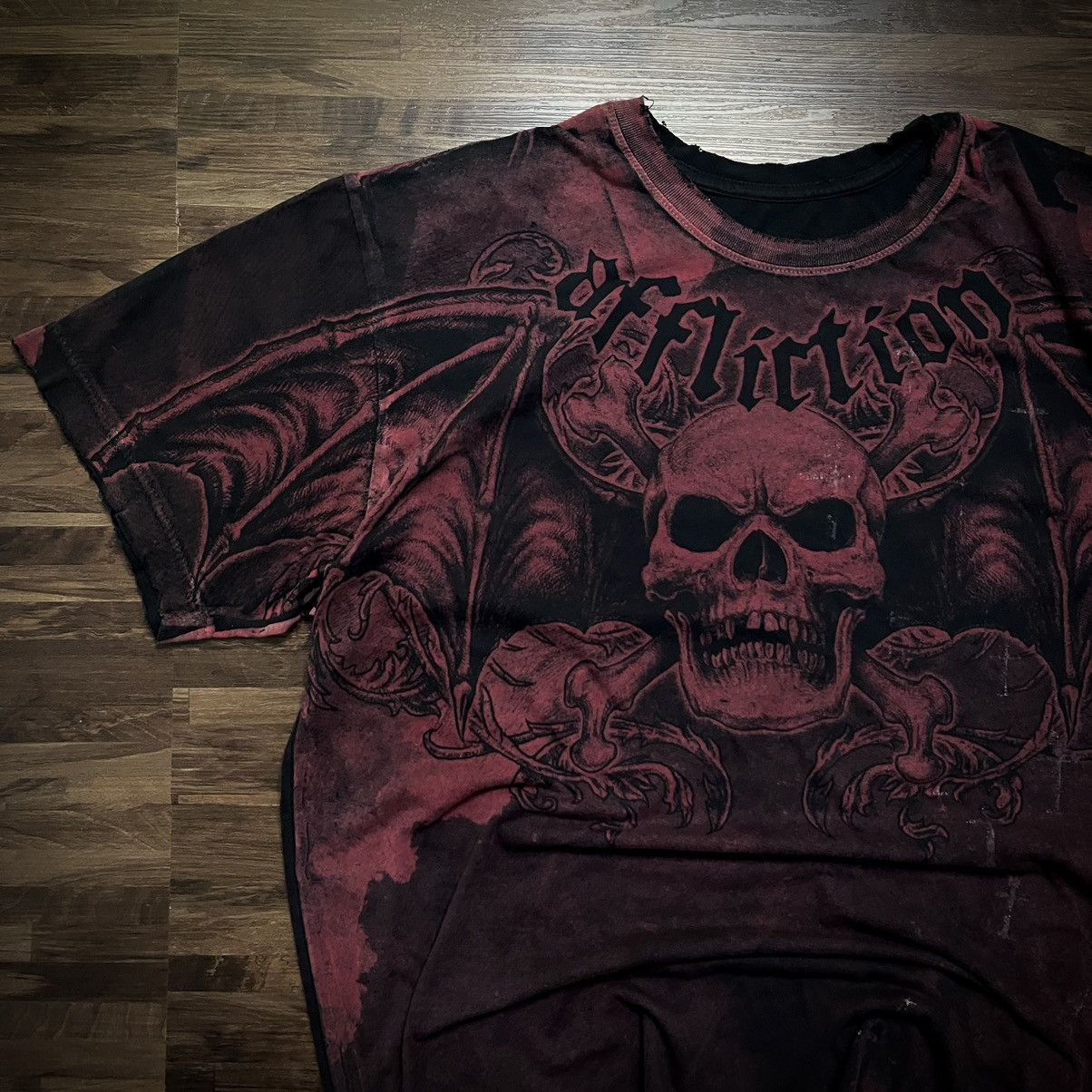 Affliction AFFLICTION BAT FROM HELLL AVENGED SEVENFOLD Size US L / EU 52-54 / 3 - 2 Thumbnail