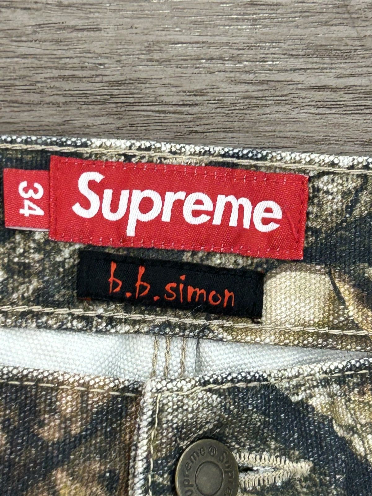 B.B. Simon × Supreme Supreme BB Simon Realtree Doubleknee Size US 34 / EU 50 - 4 Thumbnail