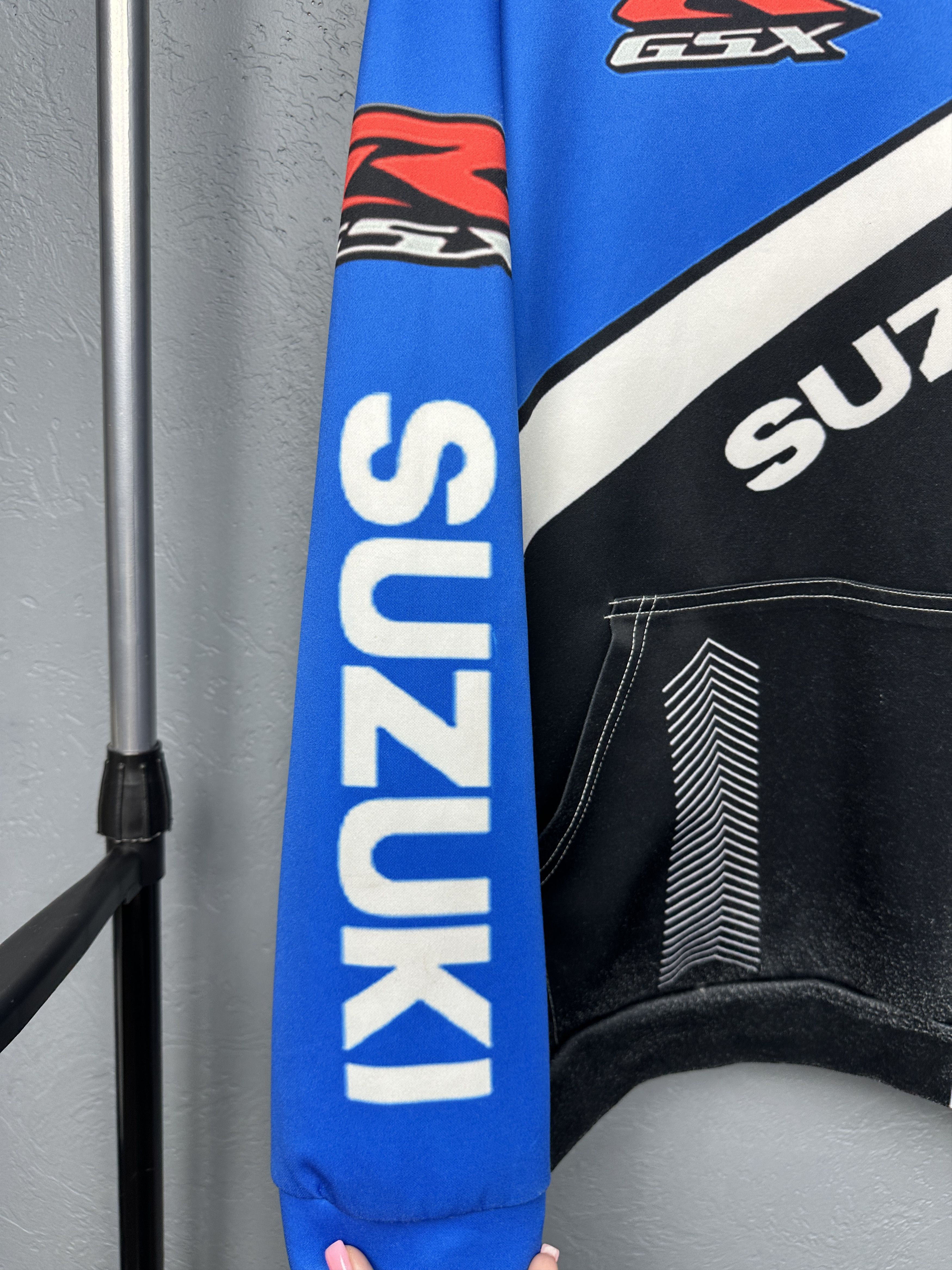 Japanese Brand Suzuki Racing Team Mens Hoodie Size US XXL / EU 58 / 5 - 5 Thumbnail