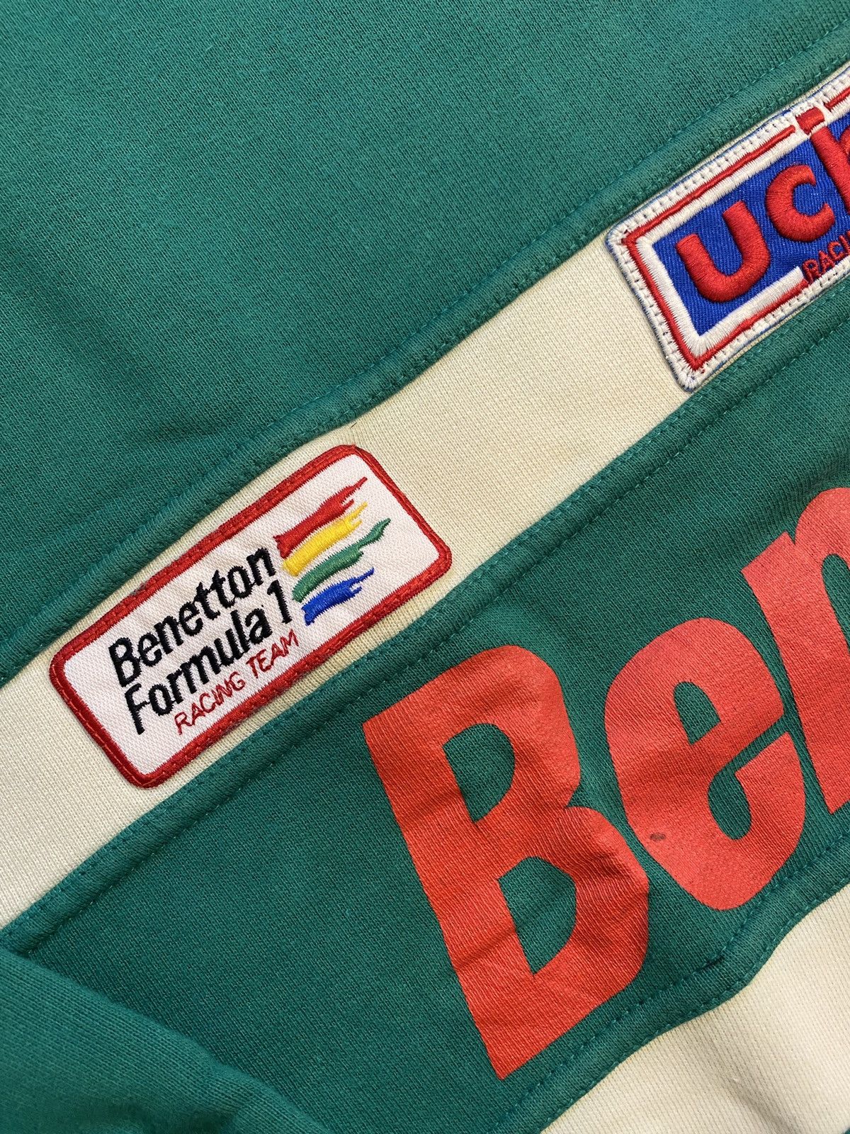 United Colors Of Benetton United Colors of Benetton Patchwork Printed Sweatshirts Size US M / EU 48-50 / 2 - 6 Thumbnail