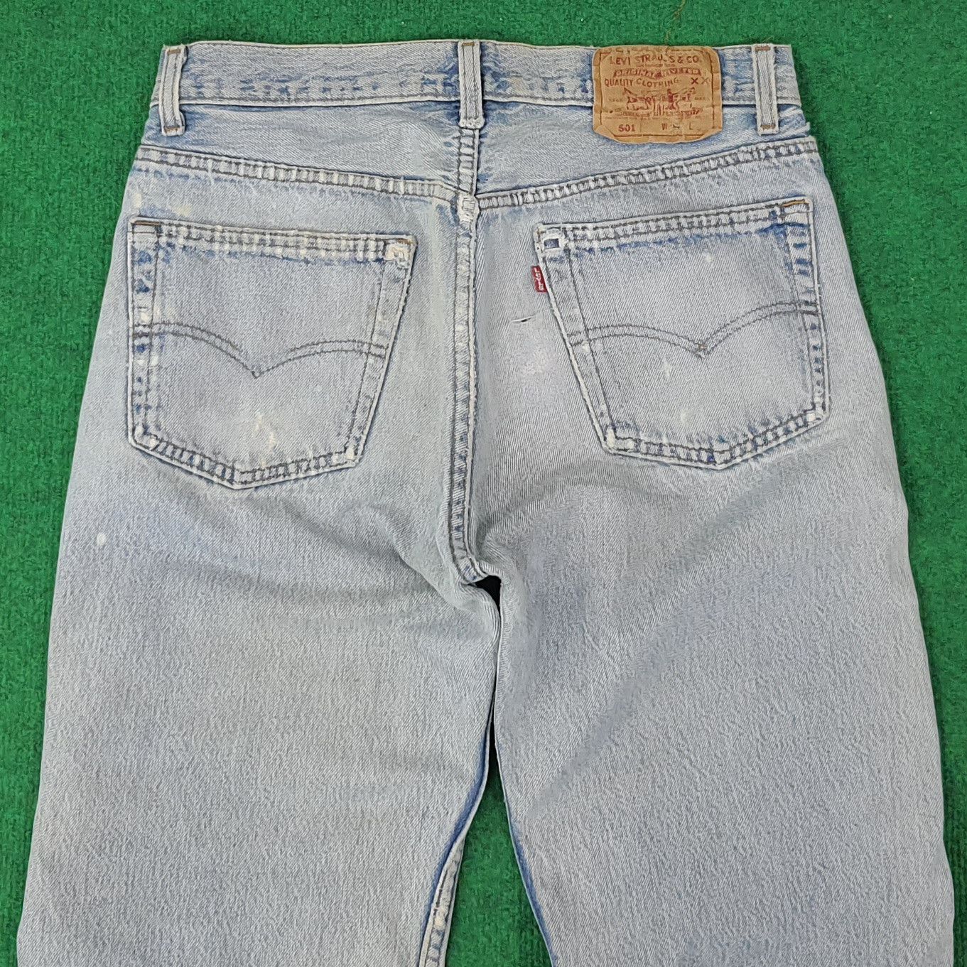 Levi's Vintage Levi's 501 Rework Denim Jeans C228N23 Size US 30 / EU 46 - 5 Thumbnail