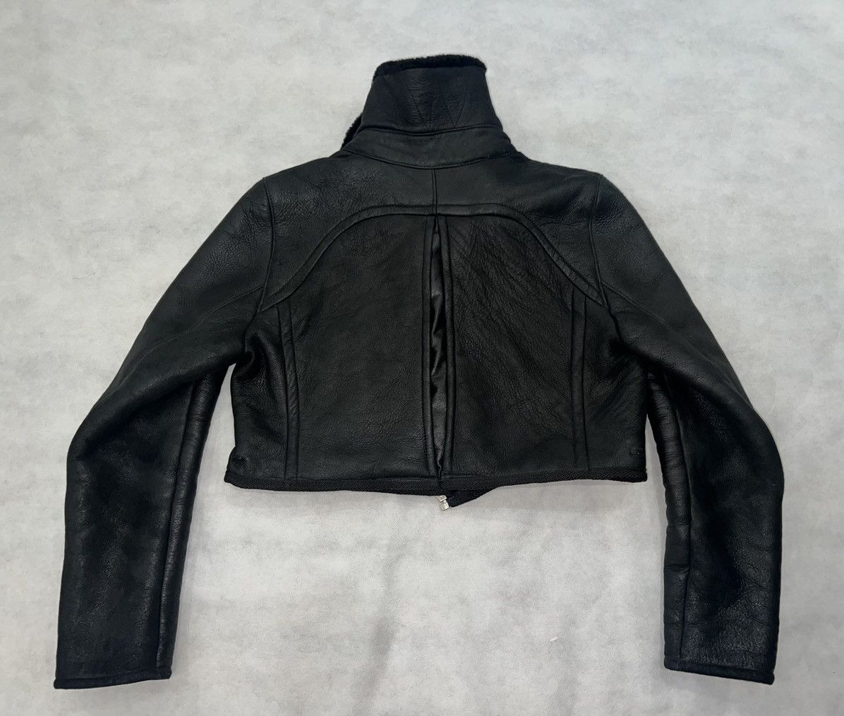Tiger of Sweden × Vintage Cropped fur jacket Size S / US 4 / IT 40 - 2 Thumbnail