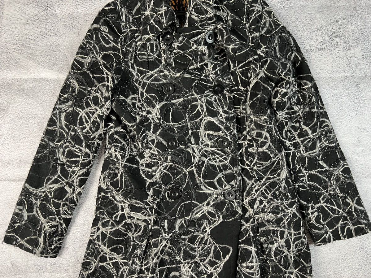 Desigual Desigual luxury multicolour coat Size S / US 4 / IT 40 - 4 Thumbnail