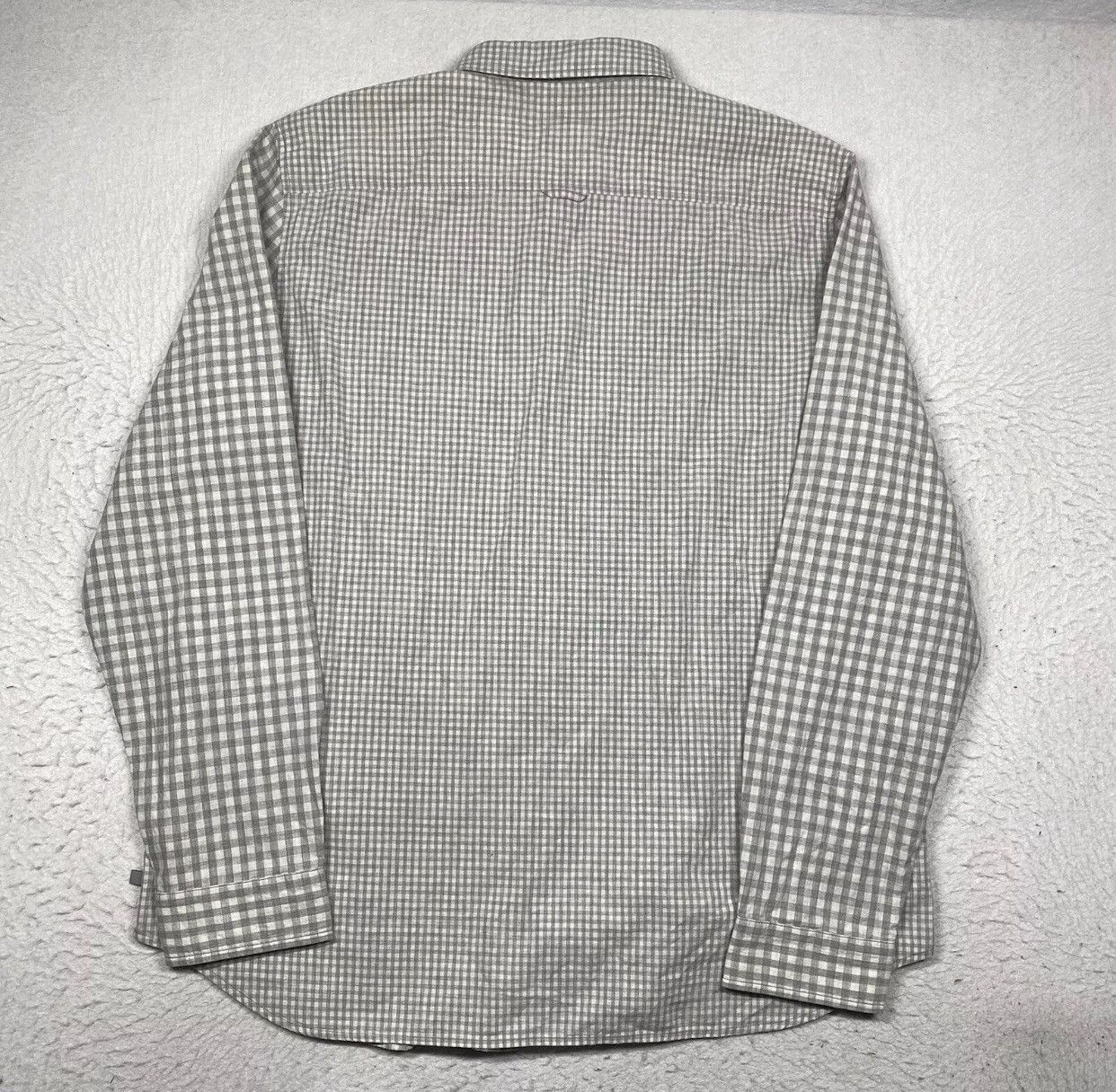 AG Adriano Goldschmied Adriano Goldschmied Shirt Mens XXL Gray Plaid Long Sleeve Size US XXL / EU 58 / 5 - 8 Thumbnail
