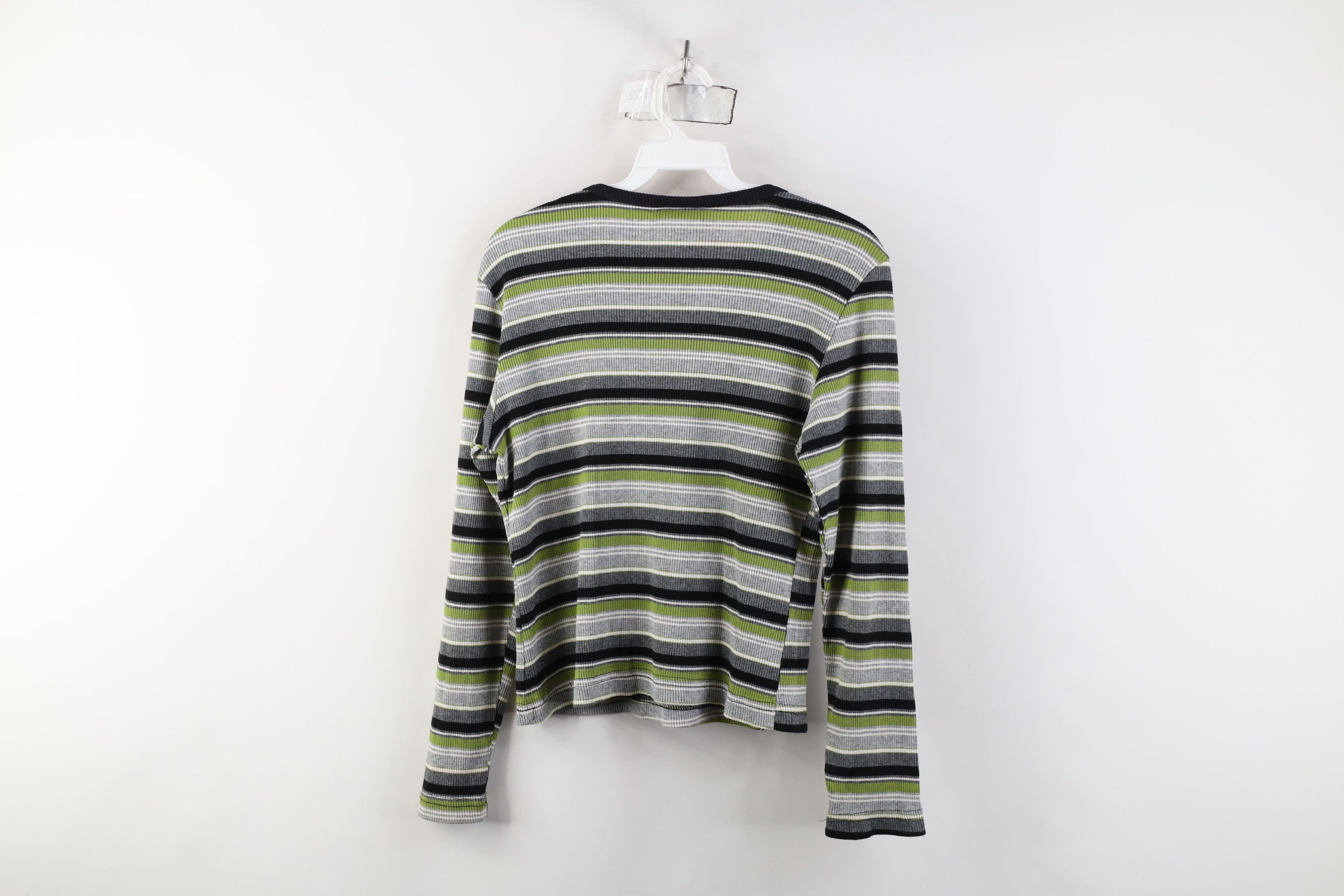 Vintage Vintage 90s Y2K Babydoll Knit Bella Long Sleeve T-Shirt USA Size L / US 10 / IT 46 - 12 Thumbnail