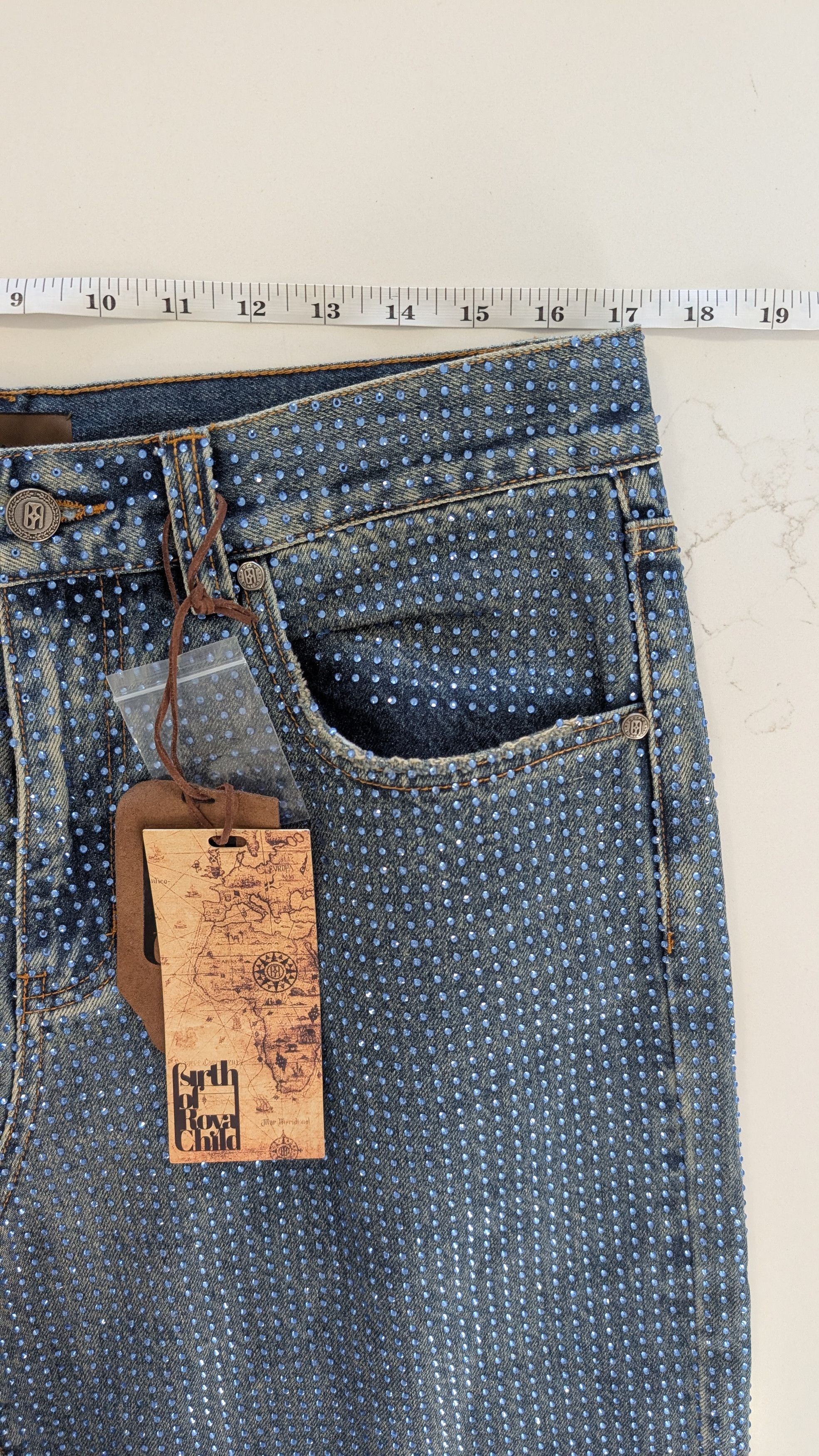 Birth of Royal Child Birth Of Royal Child BORC 20K Stellar Diamond Jeans Blue L Size US 34 / EU 50 - 13 Thumbnail