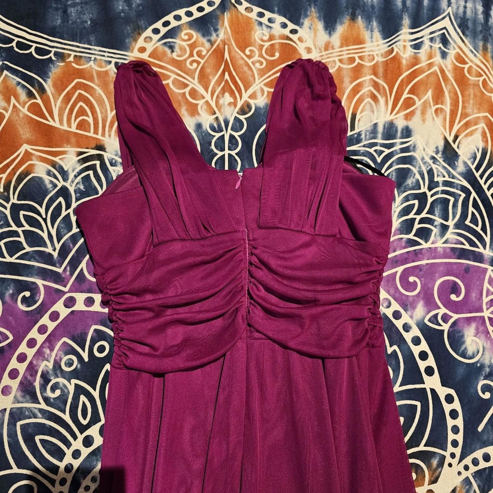 Designer Betsy & Adam Women's Formal Fusia Dress Size 12 Size XL / US 12-14 / IT 48-50 - 8 Thumbnail
