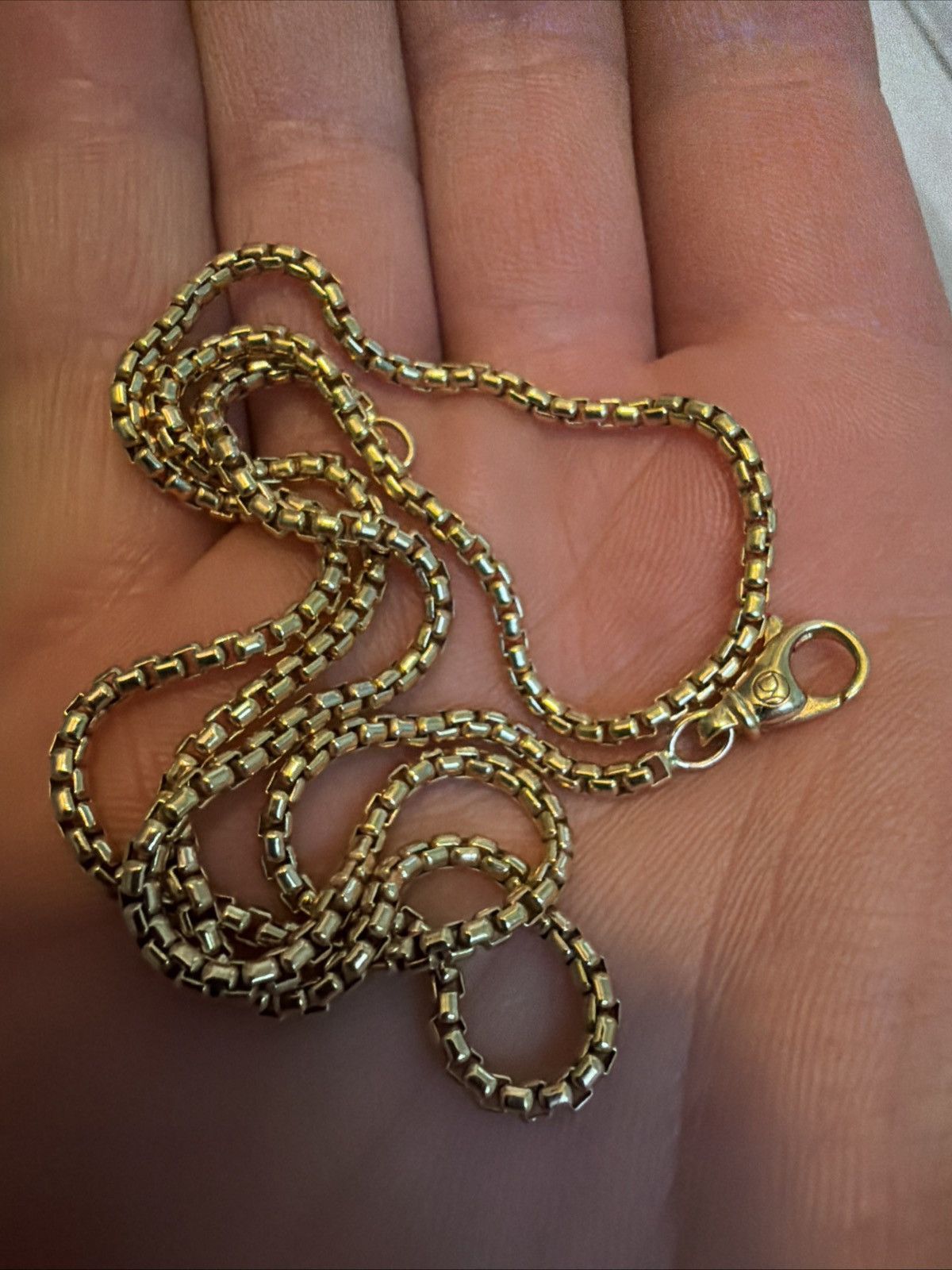 David Yurman David Yurman 22-inch box Chain 18K, 2.7mm Size ONE SIZE - 2 Thumbnail