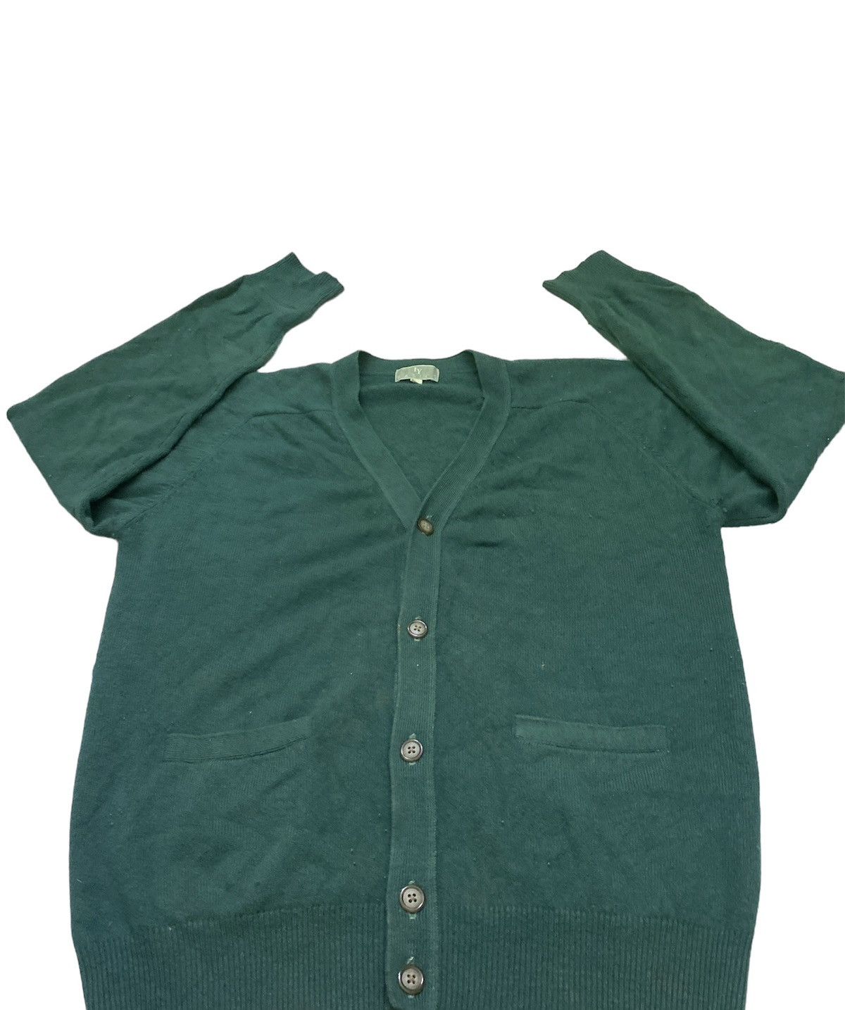 Yohji Yamamoto Japan Iy basic y-3 yohji yamamoto button cardigan Size US M / EU 48-50 / 2 - 3 Thumbnail