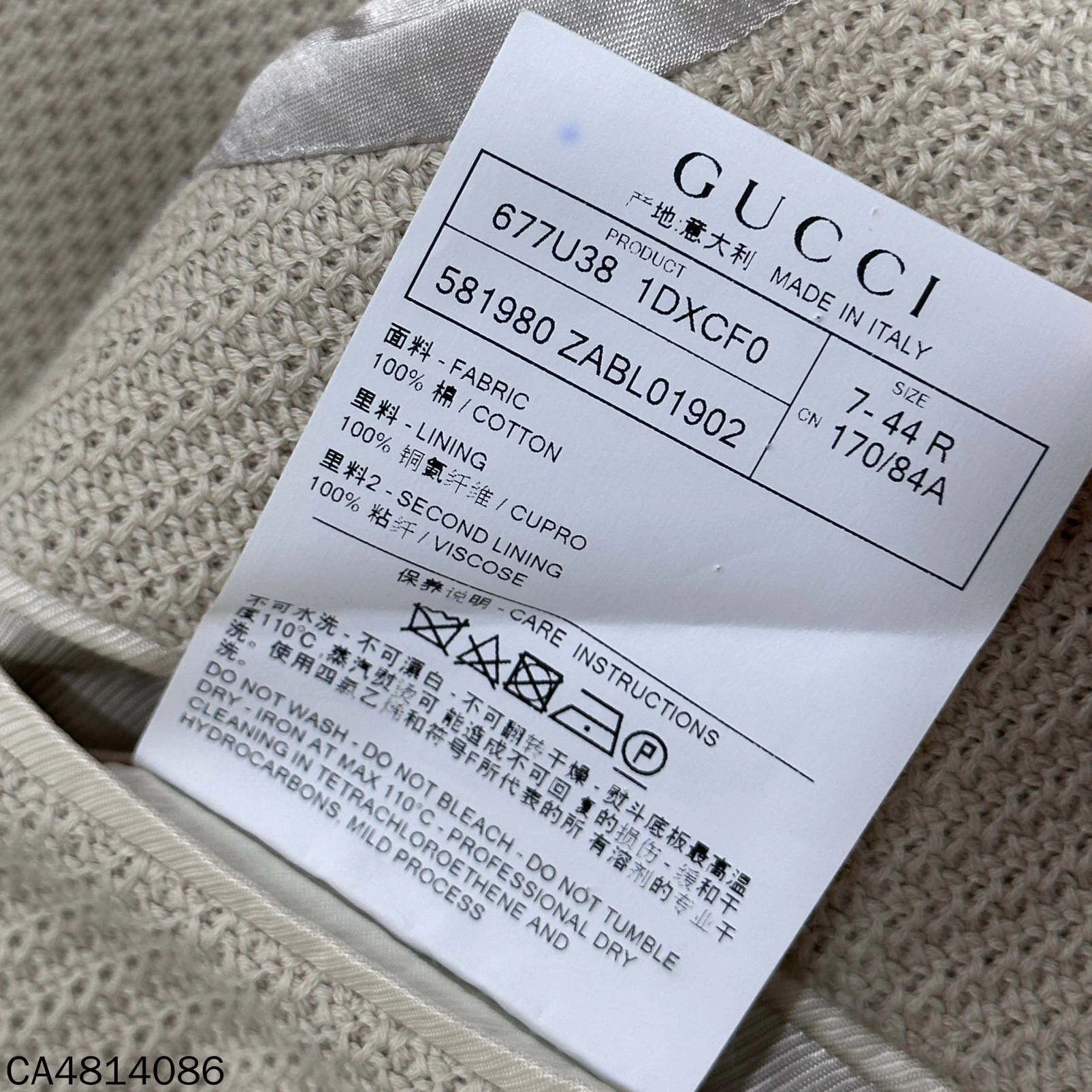 Gucci Gucci 44 blazer Size 44S - 4 Thumbnail