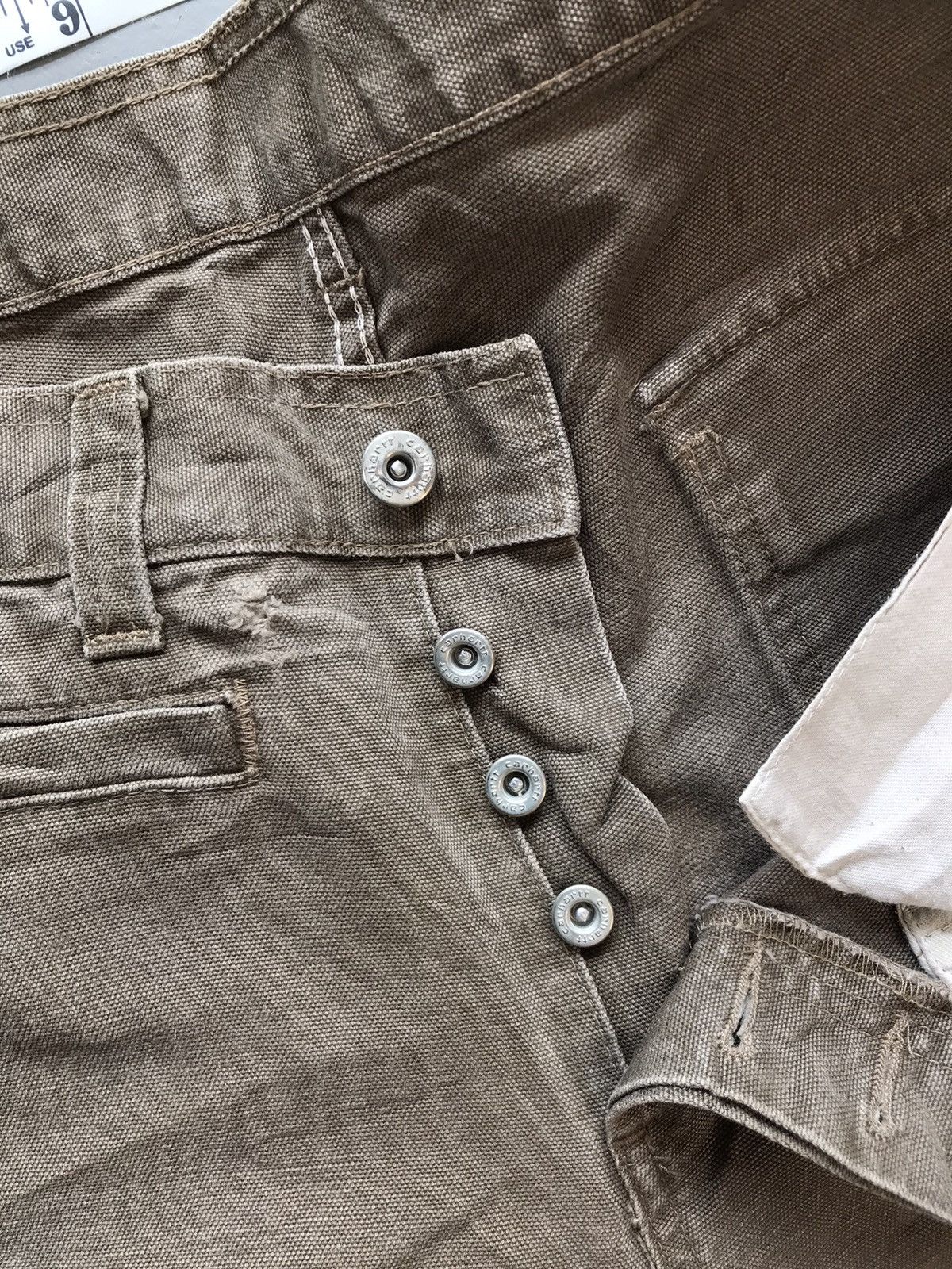Carhartt × Vintage Vintage Carhartt biker denim pant Size US 42 / EU 58 - 6 Thumbnail