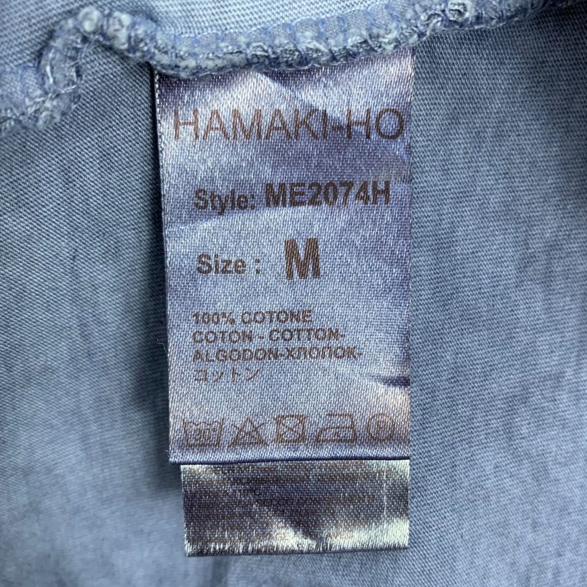 HAMAKI-HO HAMAKI-HO Japanese Brand Floral Print Short Sleeve Shirt Size US M / EU 48-50 / 2 - 6 Thumbnail