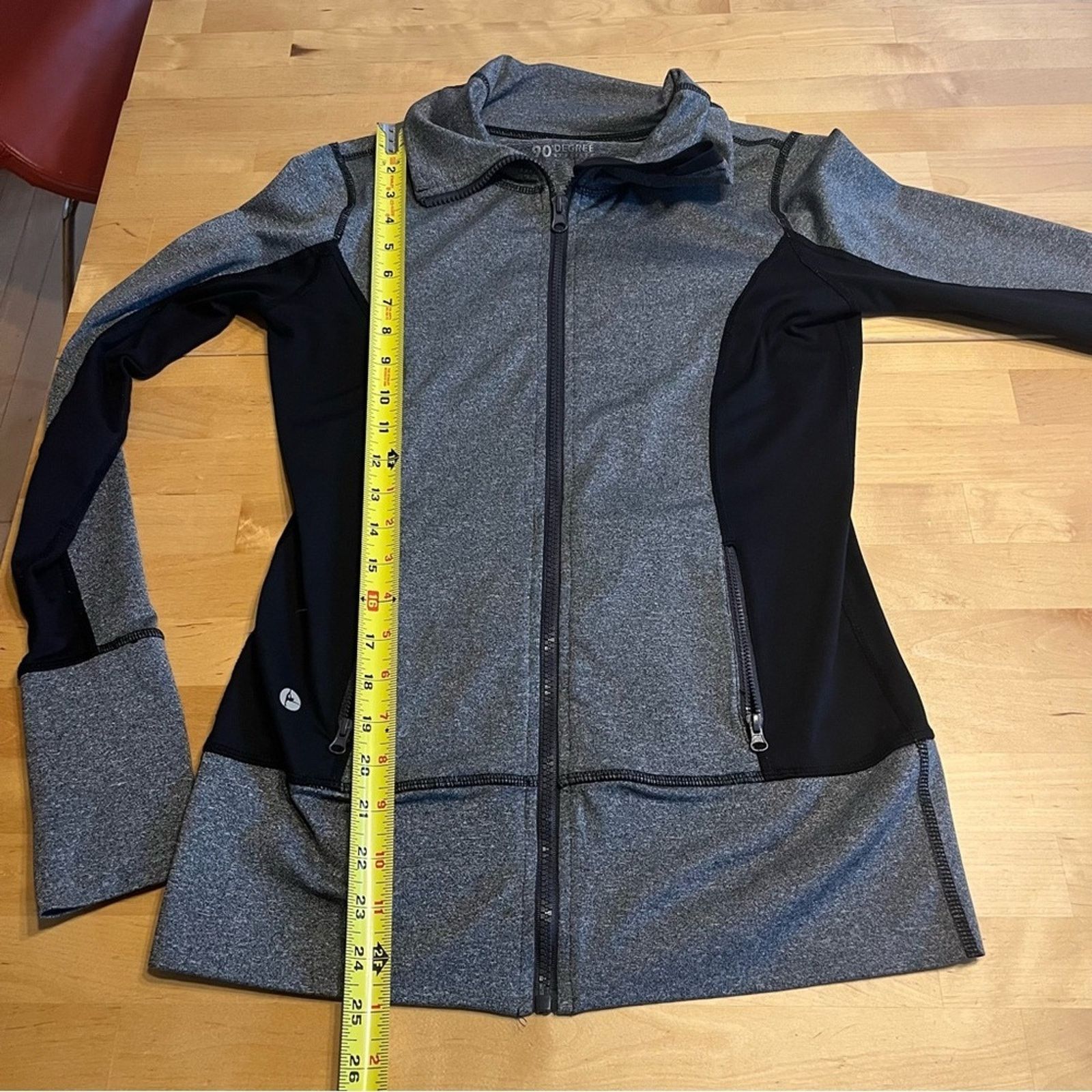 Other 90 Degree by Reflex 3 Athletic Jackets Full Zip Black XS Size XS / US 0-2 / IT 36-38 - 10 Thumbnail