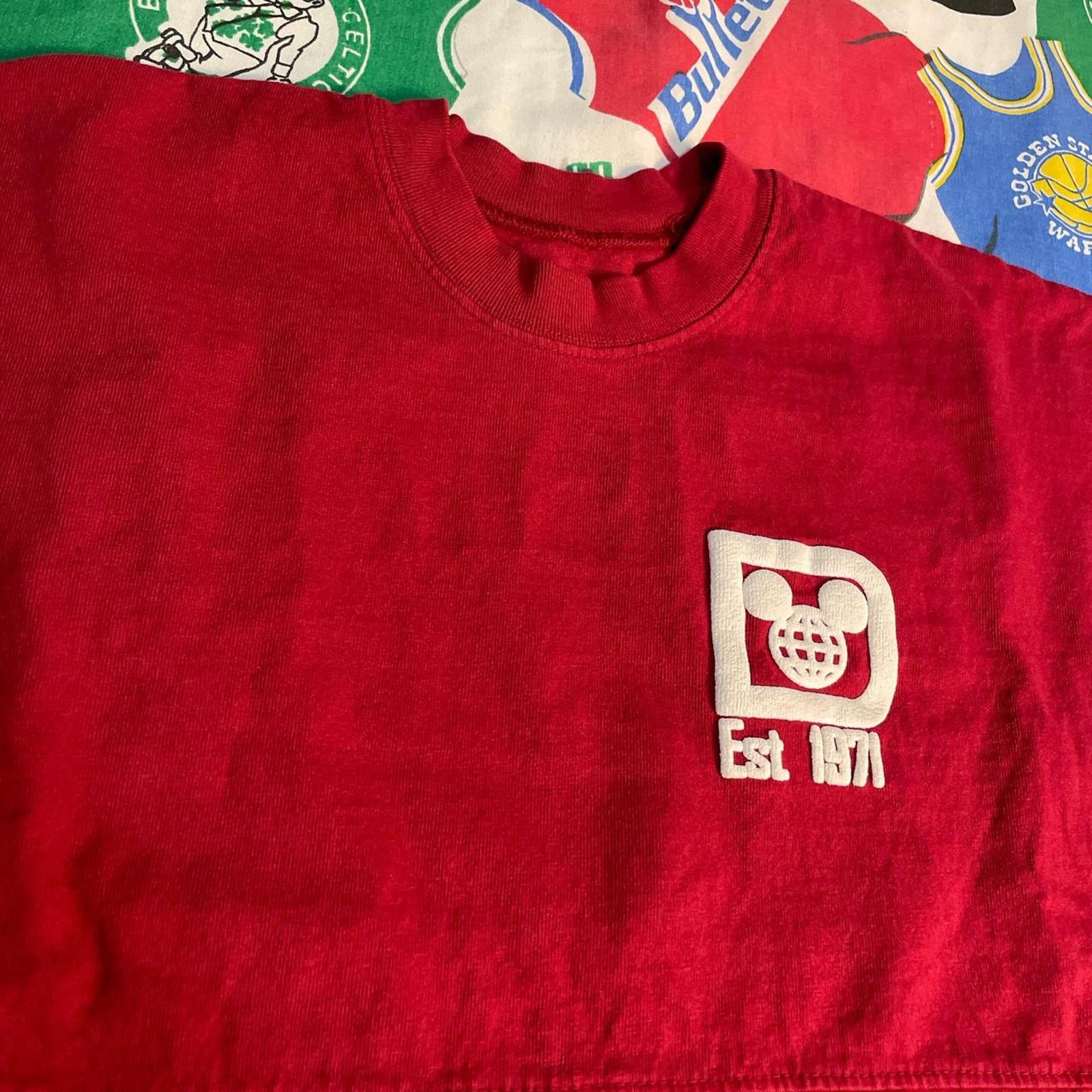 Disney Disney Spirit Jersey Red Parks Walt Disney World Resort Size US S / EU 44-46 / 1 - 3 Thumbnail