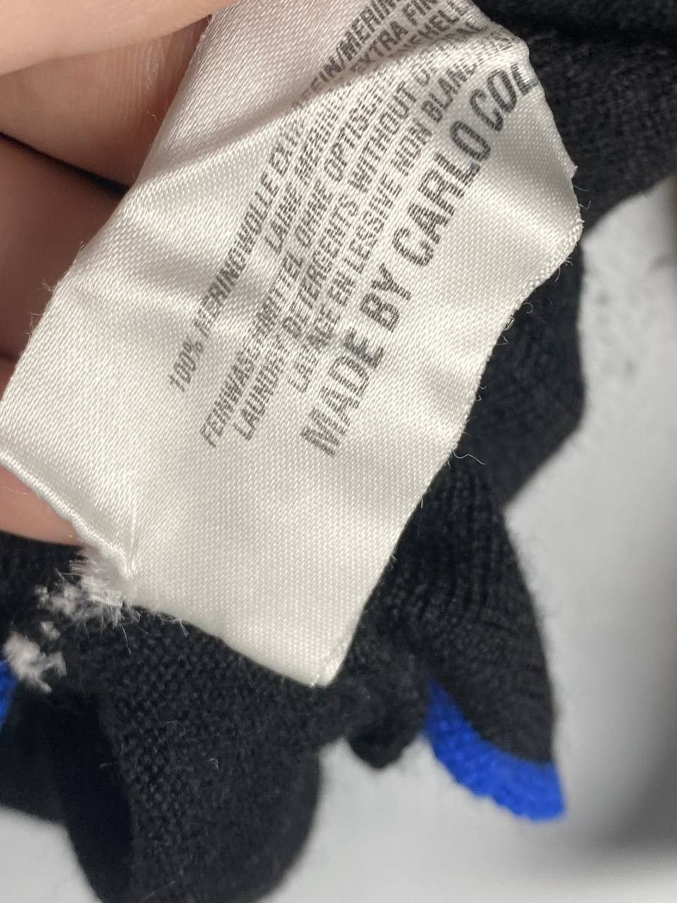 Carlo Colucci × Vintage Vintage Carlo Colucci Wool Polo Sweatshirt Size US L / EU 52-54 / 3 - 9 Thumbnail