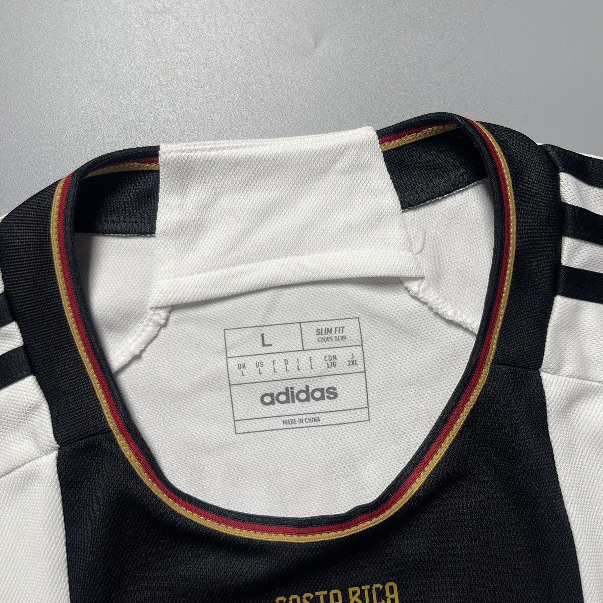 Adidas GERMANY ADIDAS 2022 WORLD CUP SOCCER HOME JERSEY #10 GNABRY Size US L / EU 52-54 / 3 - 6 Thumbnail