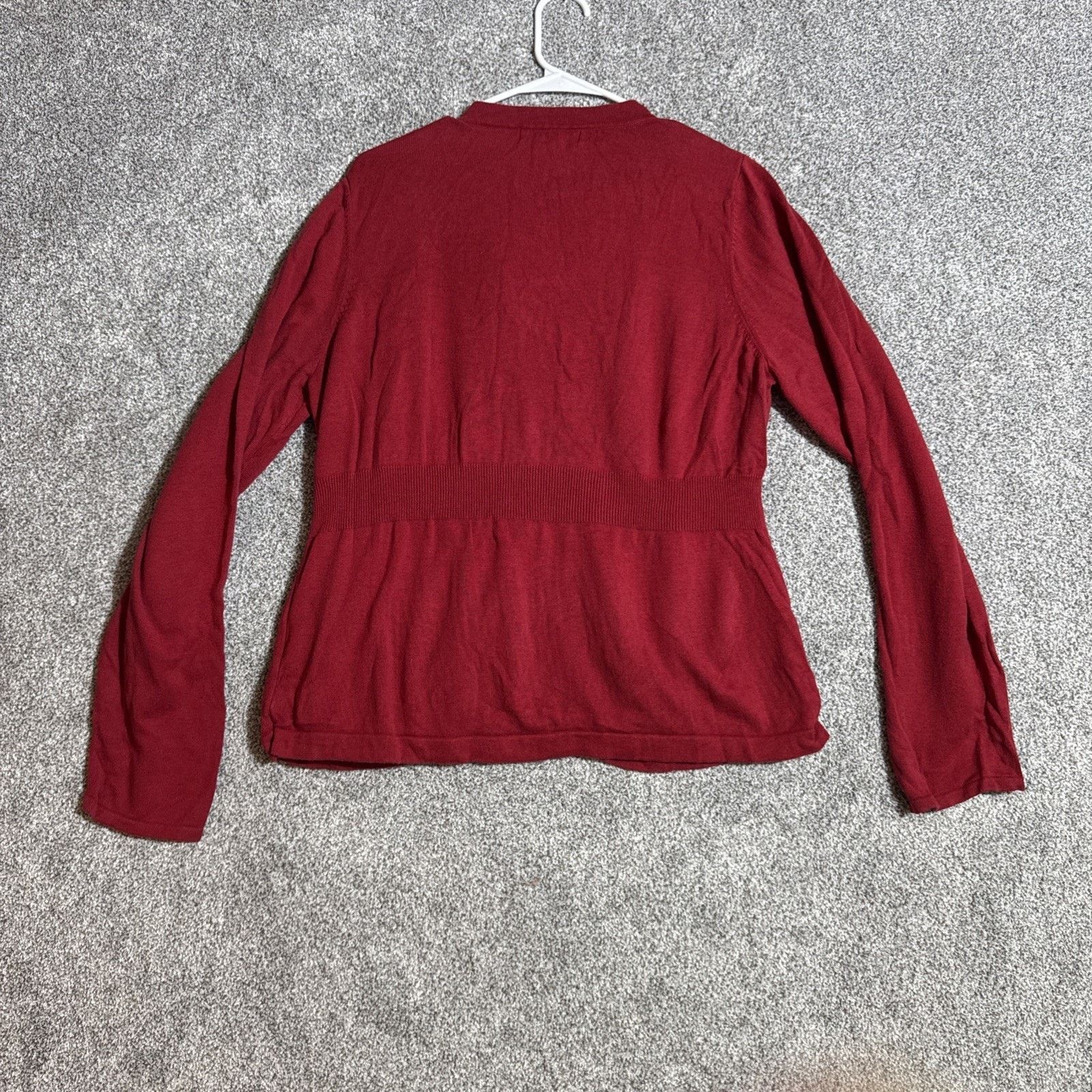 Other Vintage 90s Sag Harbor Cardigan Sweater Women XL Beaded Chic Size XL / US 12-14 / IT 48-50 - 6 Thumbnail