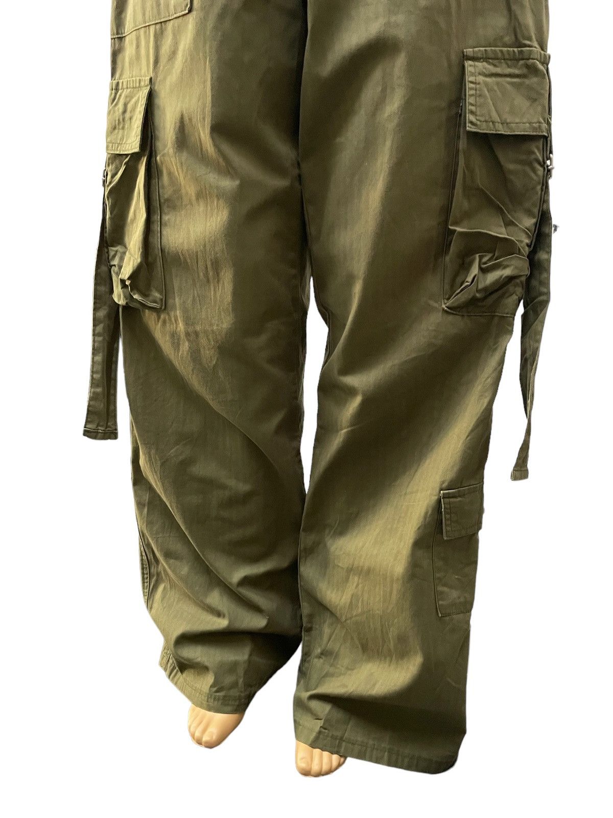 Japanese Brand × Junya Watanabe Atlantis Japan Wide Baggy Loose Parachute Cargo Pants Size US 31 - 6 Thumbnail