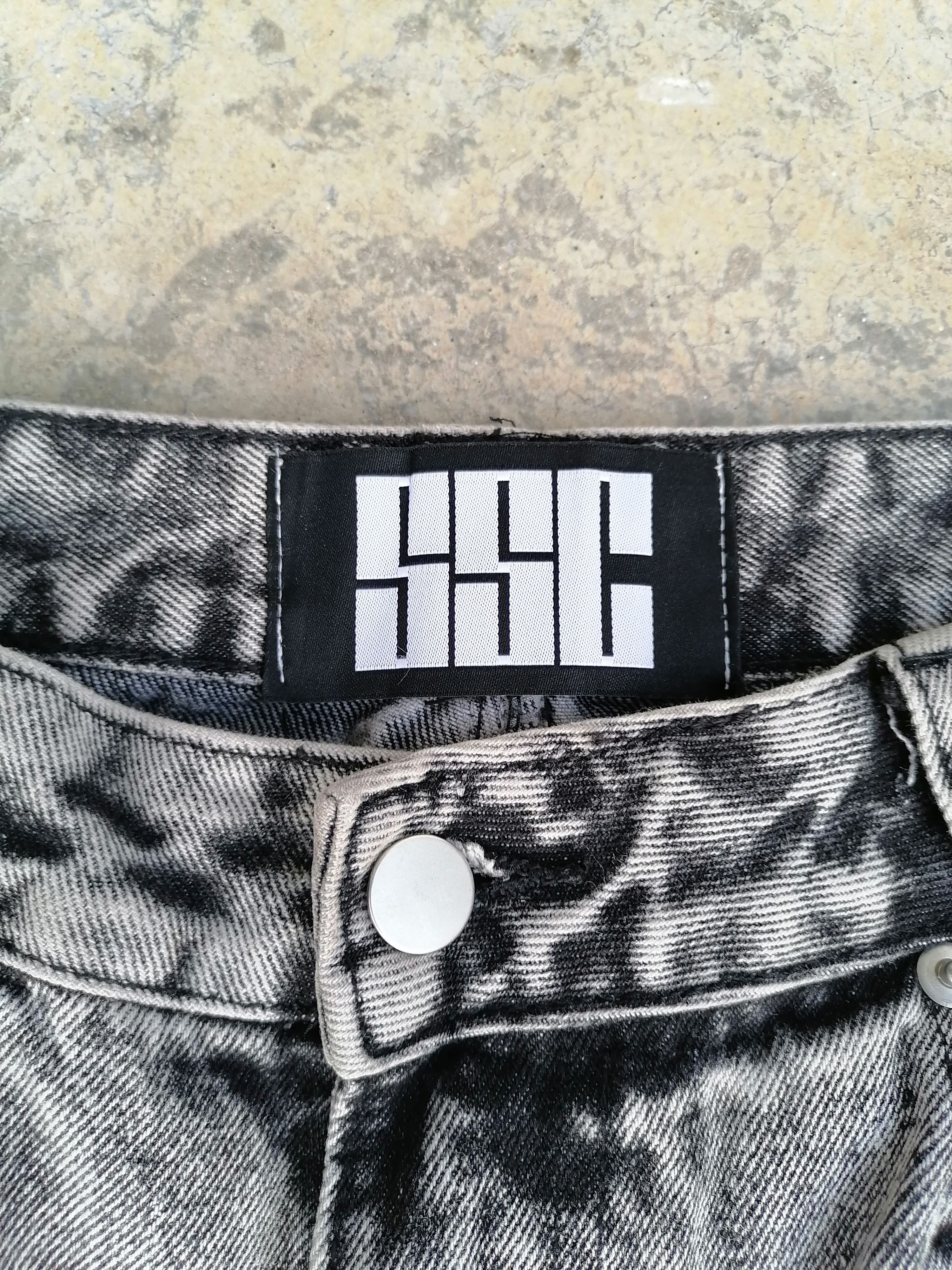 Japanese Brand Baggy Cargo Jeans SSC Whiskymellow Denim Pants Size US 30 / EU 46 - 8 Thumbnail