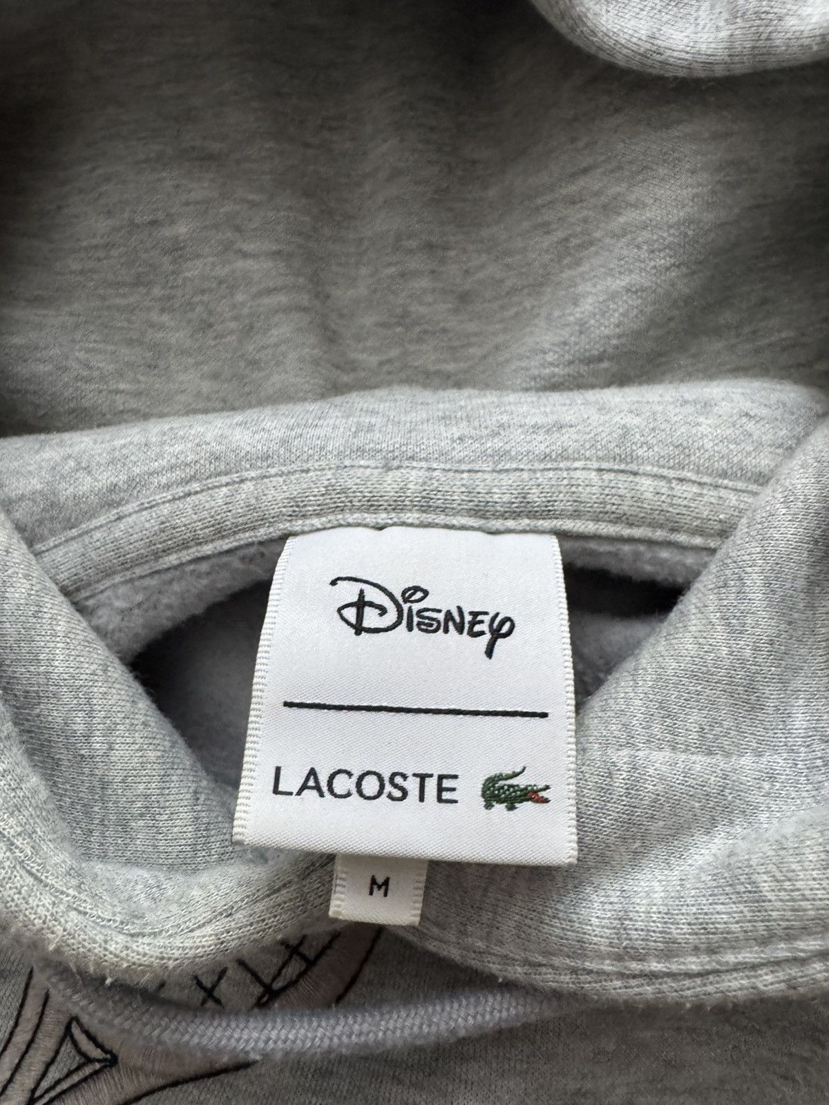 Disney × Lacoste Rare embroidered Mickey Mouse Lacoste Hoodie Size US M / EU 48-50 / 2 - 7 Thumbnail