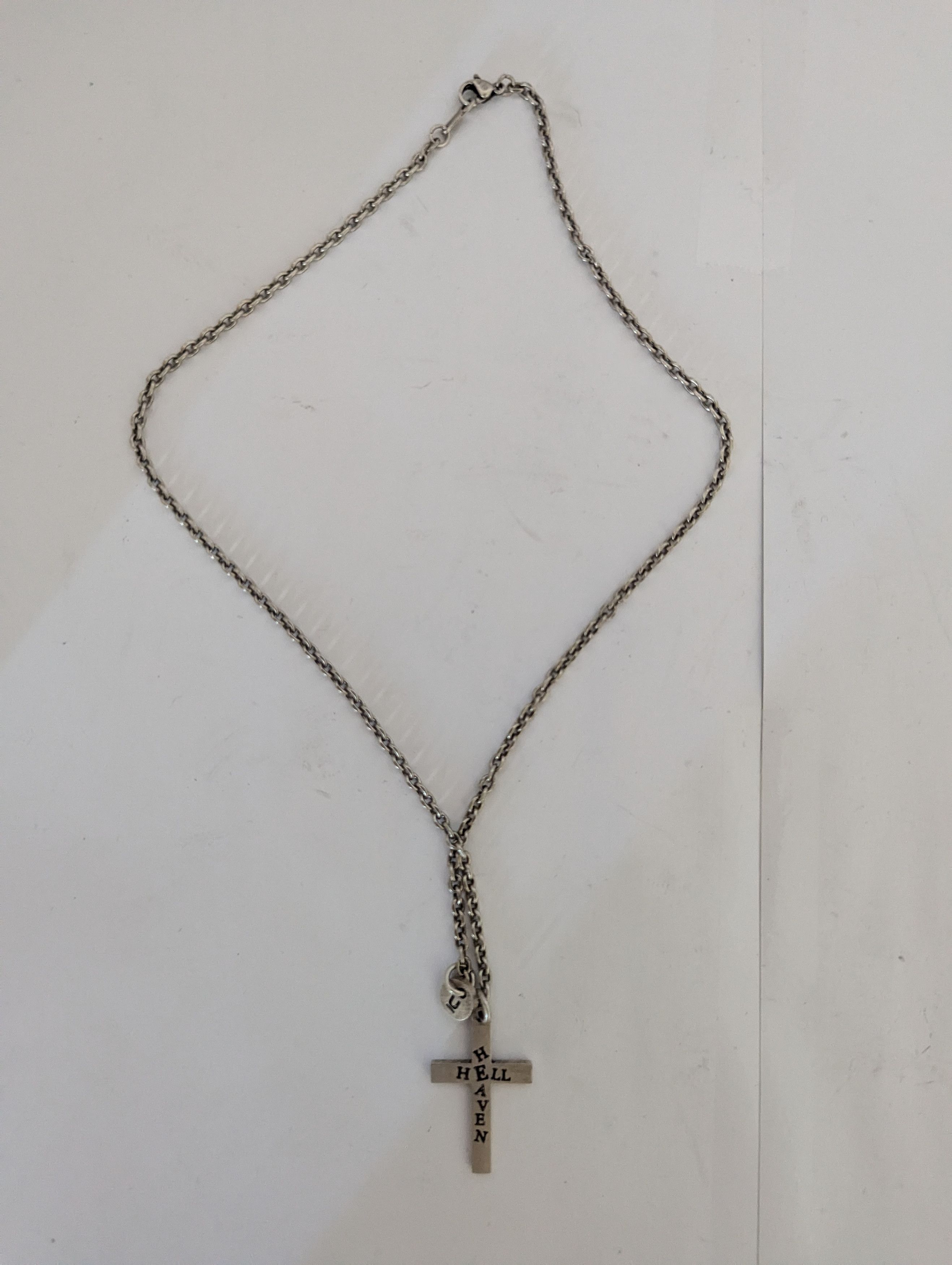UNDERCOVER HEAVEN & HELL 925 SILVER NECKLACE