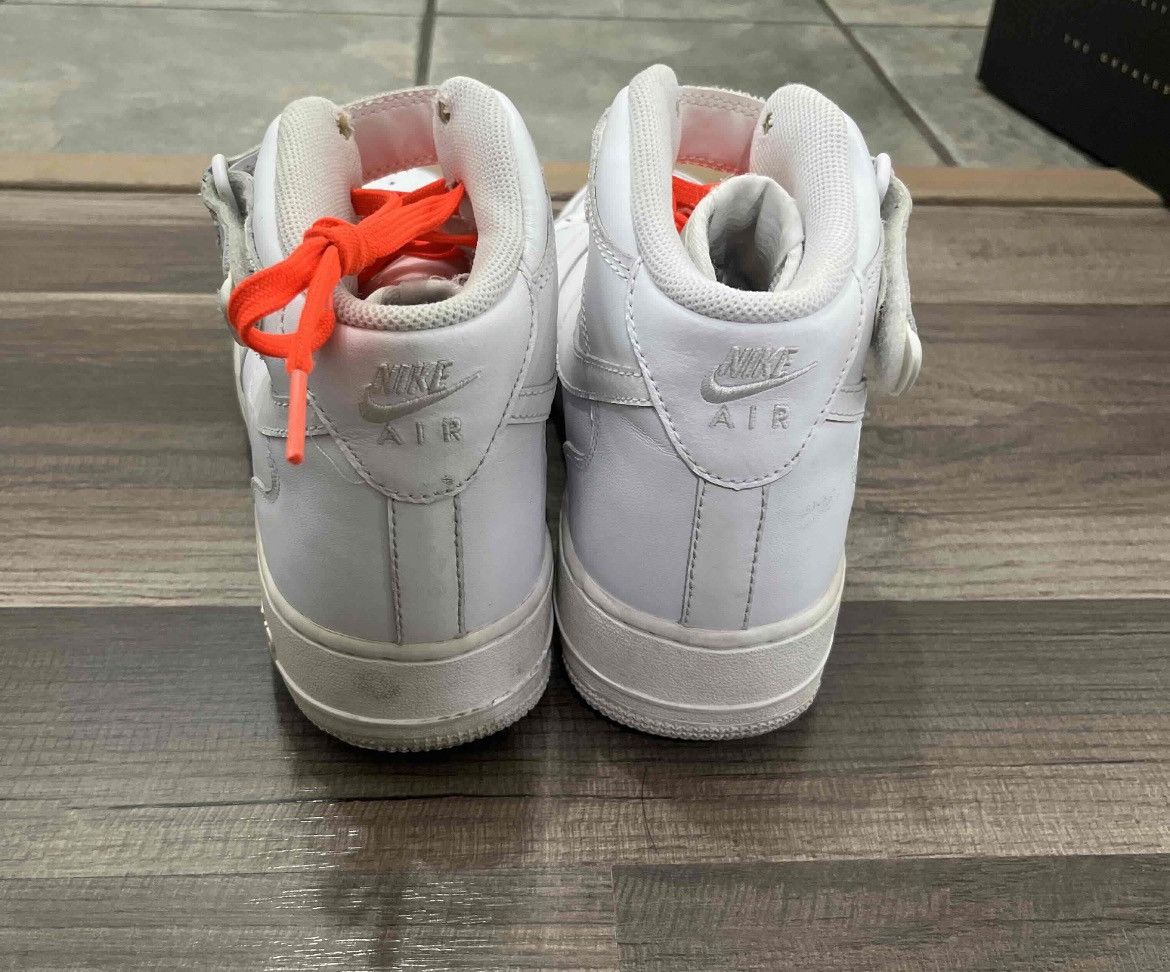 Nike air force 1 mid white size 9 Size US 9 / EU 42 - 4 Thumbnail