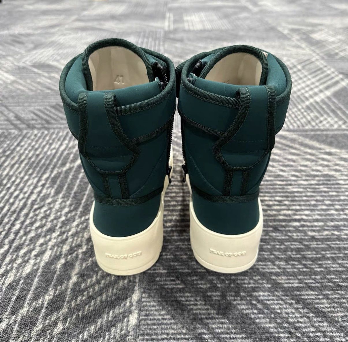 Fear of God Fear of God 5th Collection Black & Green Military Boots J42 Size US 8 / EU 41 - 3 Thumbnail