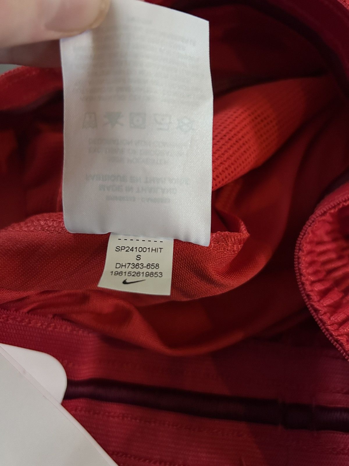 Nike Nike Dri-FIT ISoFly Women's Red Loose Fit Basketball Shorts Size 27" / US 4 / IT 40 - 12 Thumbnail