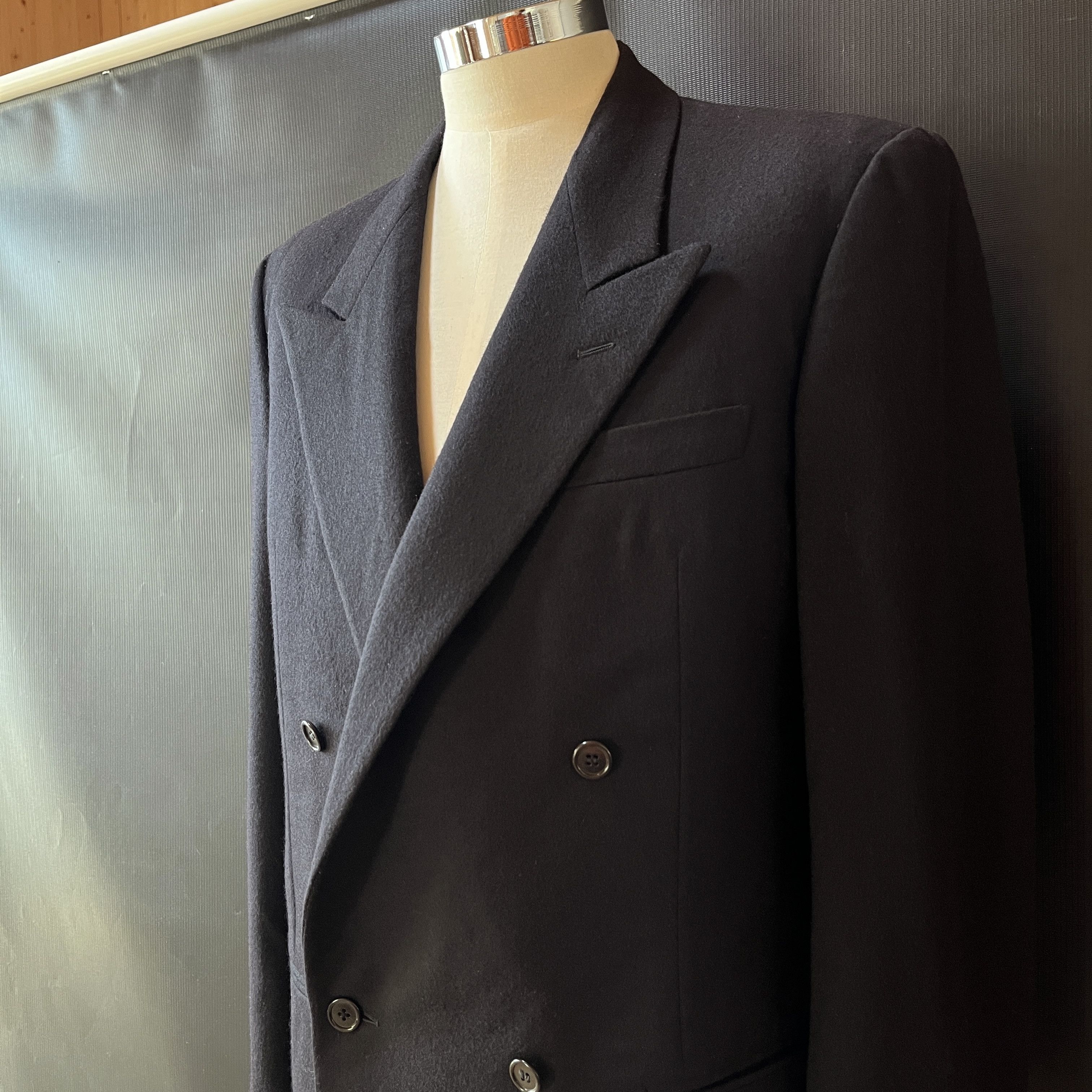 Corneliani Corneliani Mainline Double Breasted Wool Jacket IT50 Size 50R - 2 Thumbnail