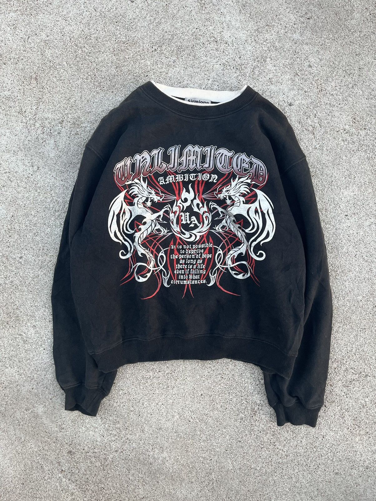 14th Addiction Sirmione~Japanese Poem Sweatshirts Seditionaries Punk Style Size US S / EU 44-46 / 1 - 1 Thumbnail