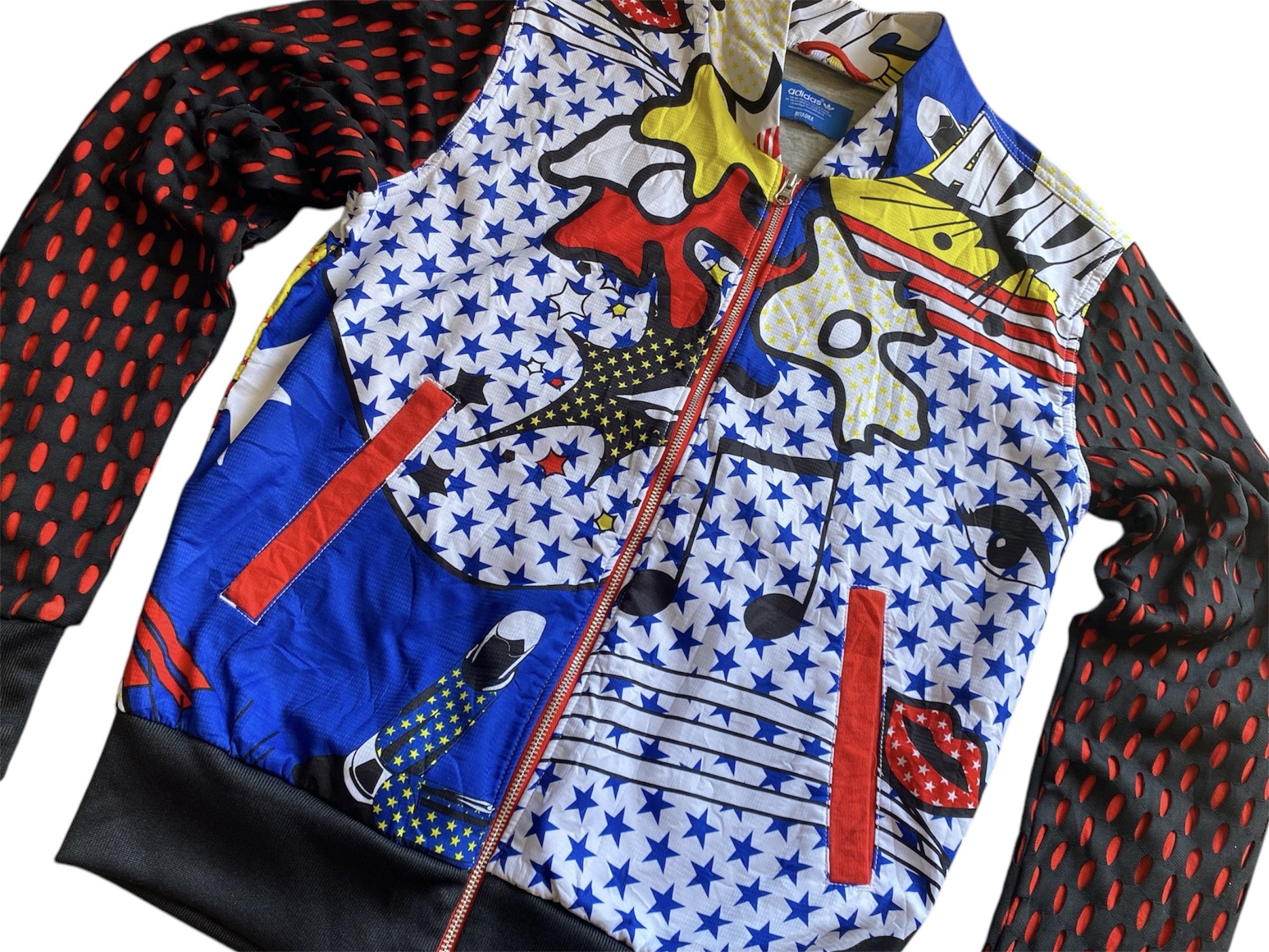 Adidas Women's Adidas Originals x Rita Ora Super Track Comic Print Size S / US 4 / IT 40 - 3 Thumbnail