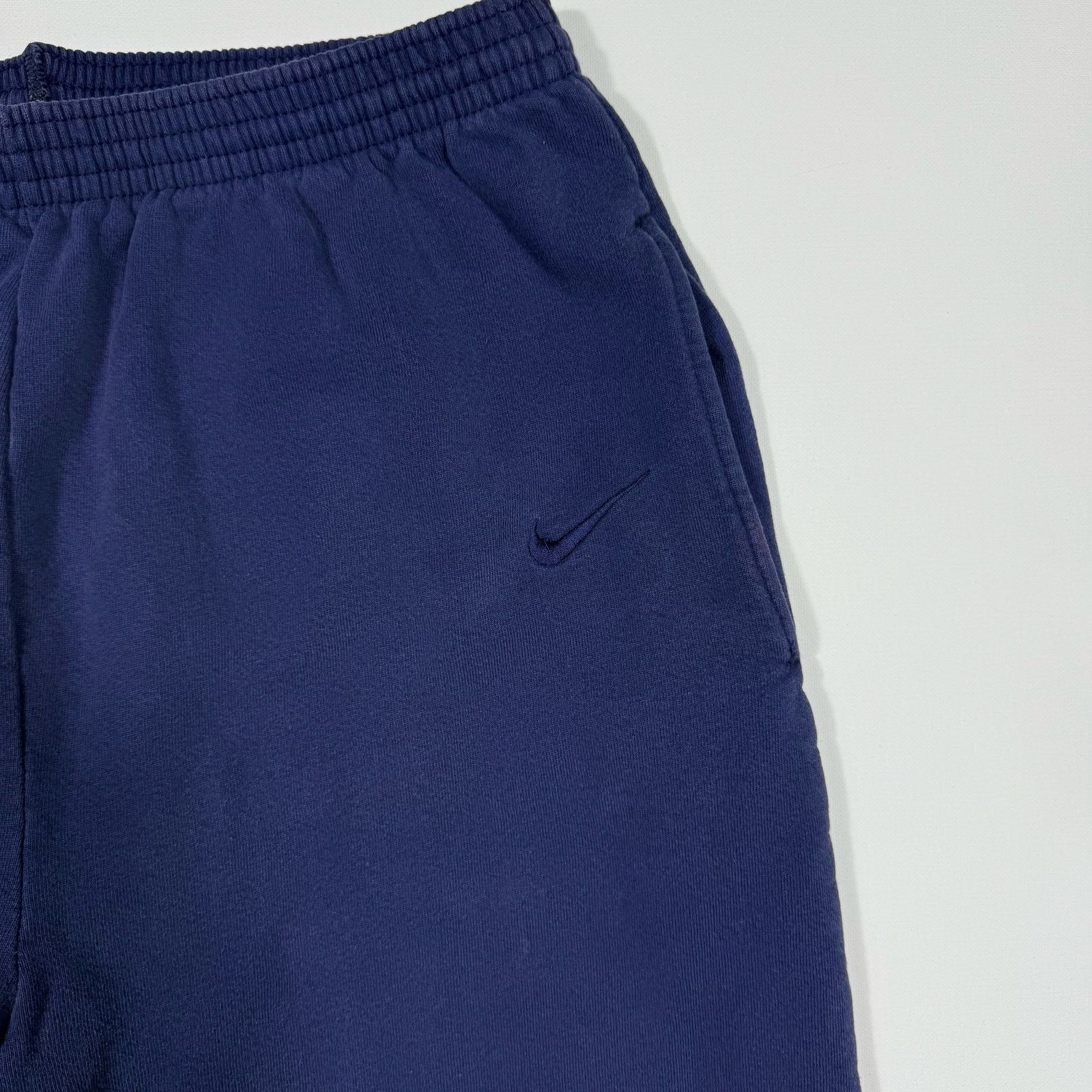Nike Vintage Nike Sweatpants XL Navy USA Made Swoosh Joggers Size US 32 / EU 48 - 1 Thumbnail