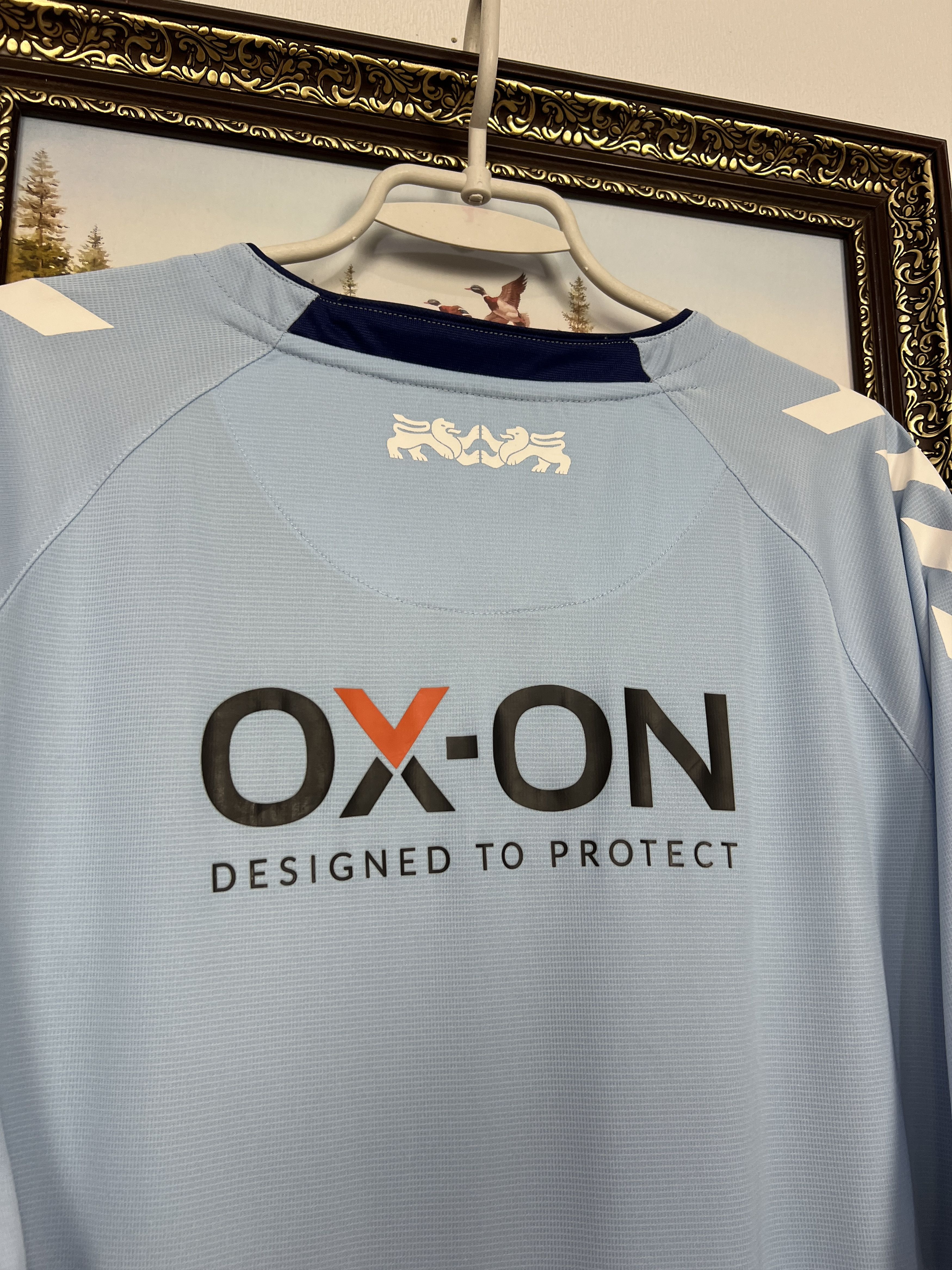 Hummel SonderjyskE football shirt Soccer Jersey Trikot Size 4XL Size US XXL / EU 58 / 5 - 10 Thumbnail