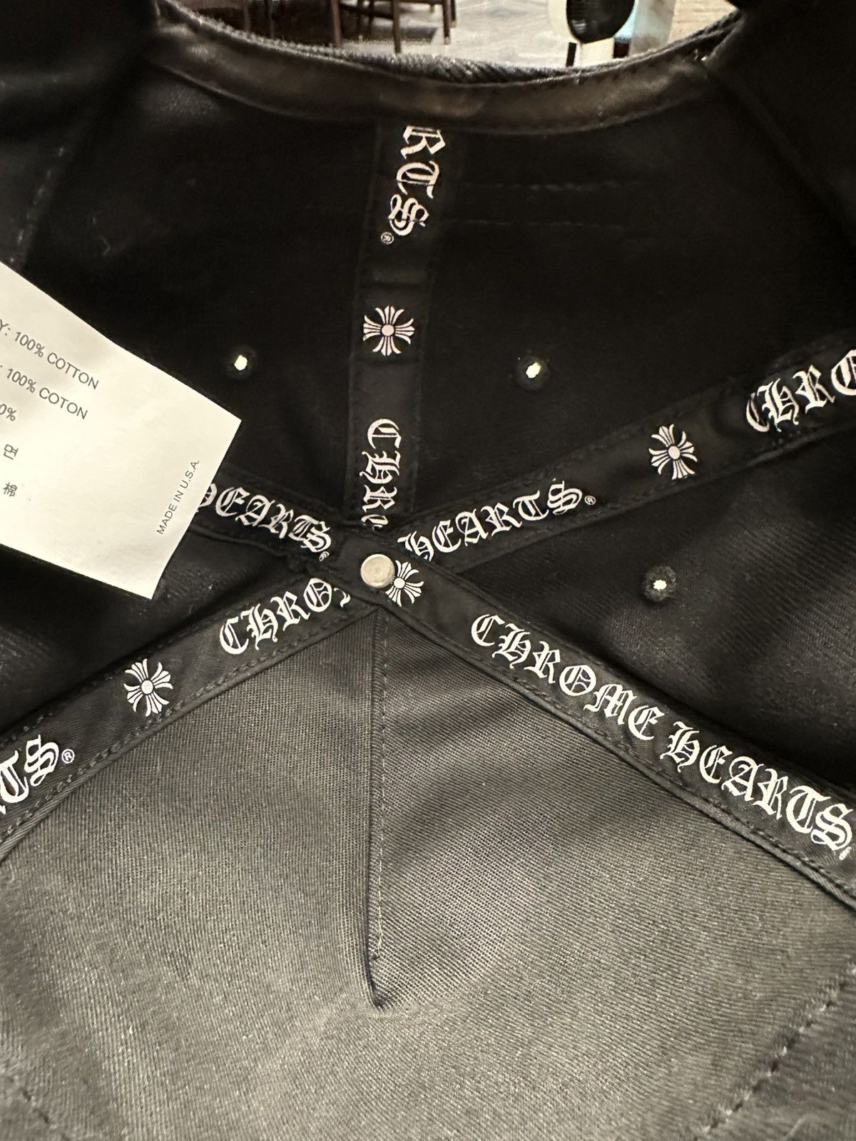 Chrome Hearts Chrome Hearts cap – Dagger Cross Embroidery Size ONE SIZE - 5 Thumbnail
