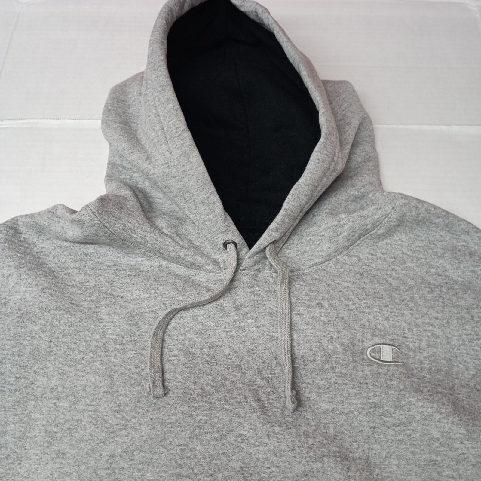 Champion Champion Power Blend Hoodie Men's 2XL Gray Embroidered Logos Size US XXL / EU 58 / 5 - 4 Thumbnail