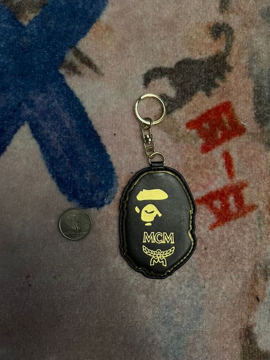 Bape Bape x MCM Keychain | Grailed