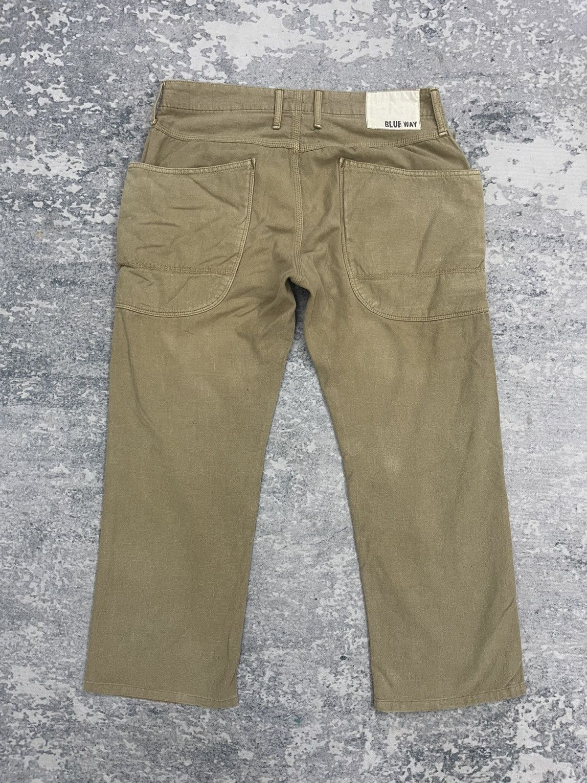 Sassafras Vintage Blue Way Painter Pants Japanese Brand s11 Size US 32 / EU 48 - 15 Thumbnail