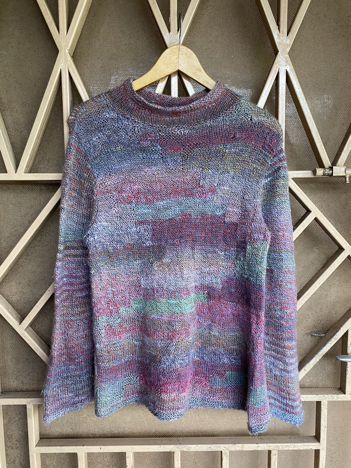 Japanese Brand Japanese rainbow knitted archived isseymiyake Size US M / EU 48-50 / 2 - 1 Thumbnail