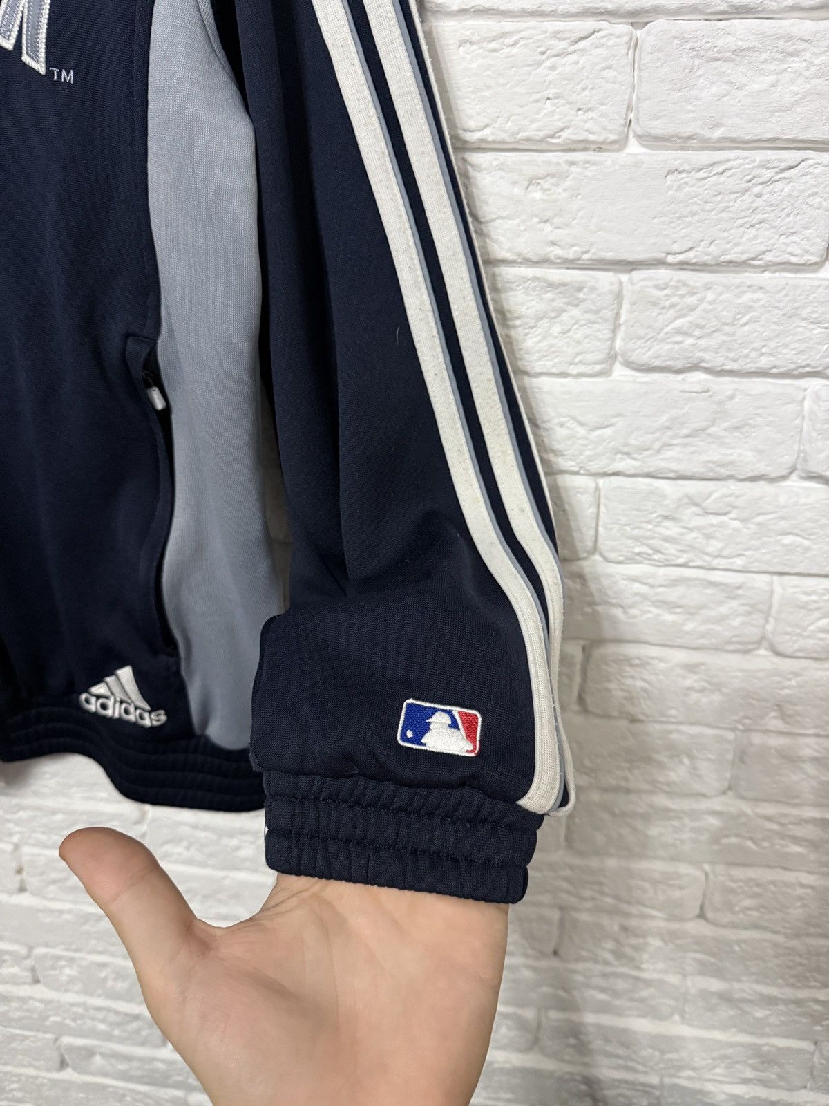 Adidas Vintage Adidas New York Yankees Olympic TrackJacket MLB USA Size US S / EU 44-46 / 1 - 6 Thumbnail
