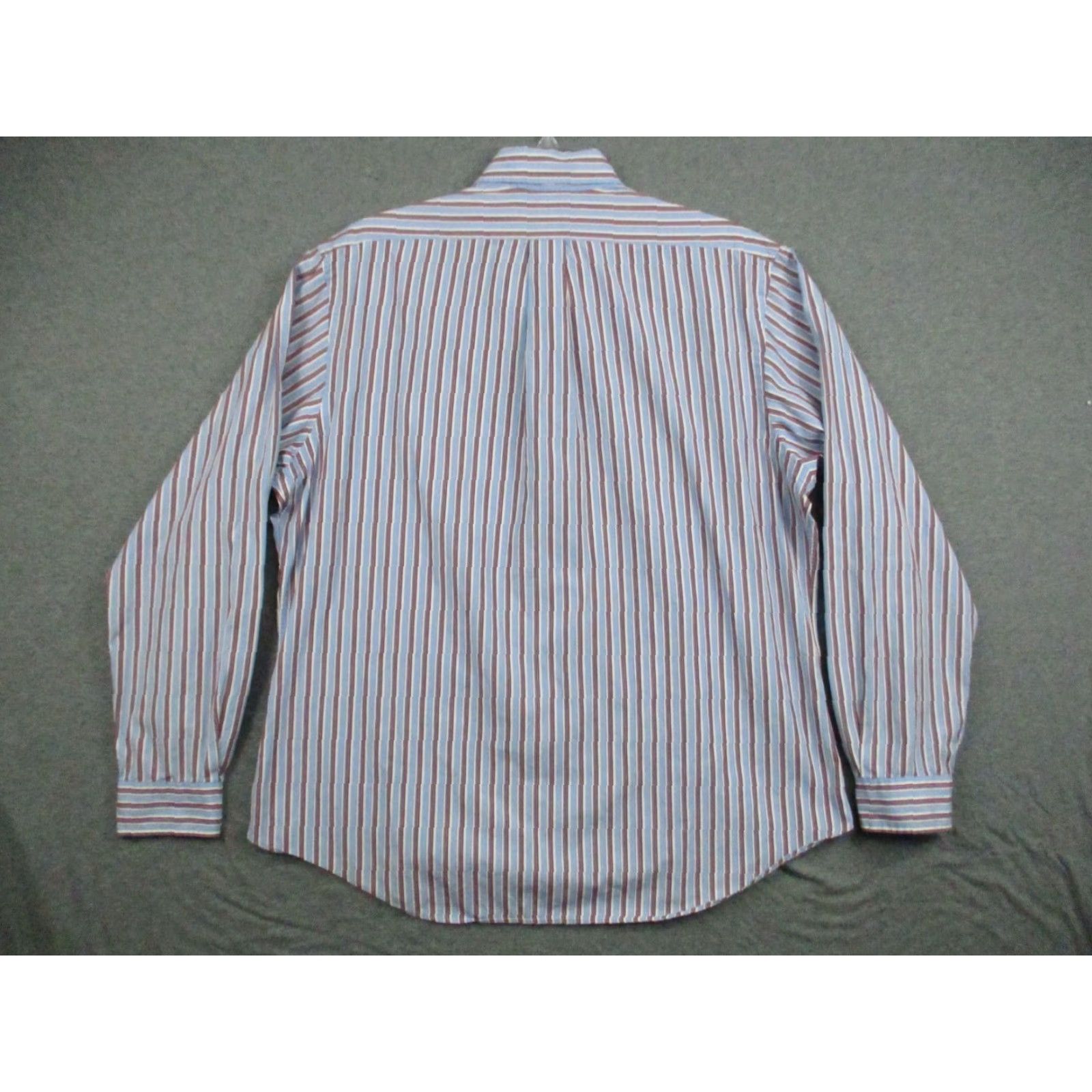 Ralph Lauren VINTAGE Ralph Lauren Shirt XL Men Custom Fit Multi Stripe Long Sleeve Pony Logo Size US XL / EU 56 / 4 - 5 Thumbnail