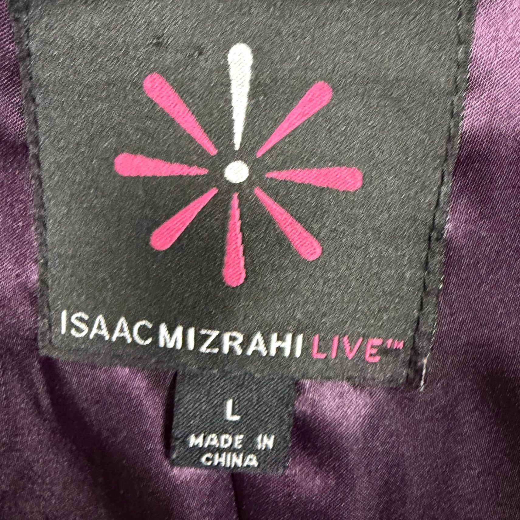 Vintage Isaac Mizrahi Live Leather Jacket Womens L Black Gothic Size L / US 10 / IT 46 - 6 Thumbnail