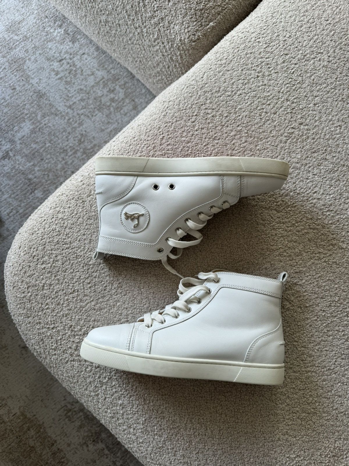 Christian Louboutin Christian louboutin high sneakers Size US 7 / EU 40 - 10 Thumbnail