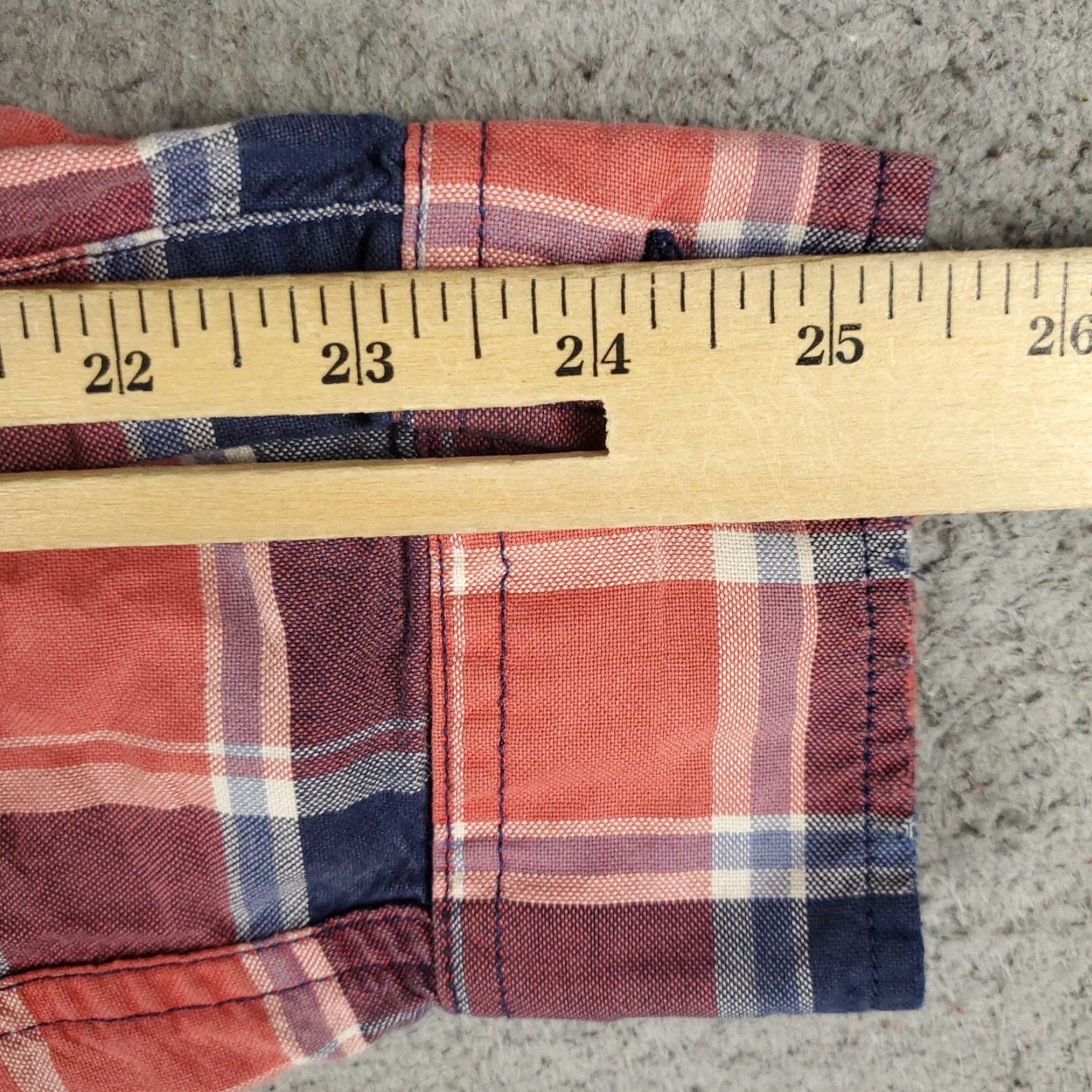 Ralph Lauren Denim & Supply Ralph Lauren Shirt Mens Medium Red Blue Plaid Button Up Long Sleeve Size US M / EU 48-50 / 2 - 7 Thumbnail