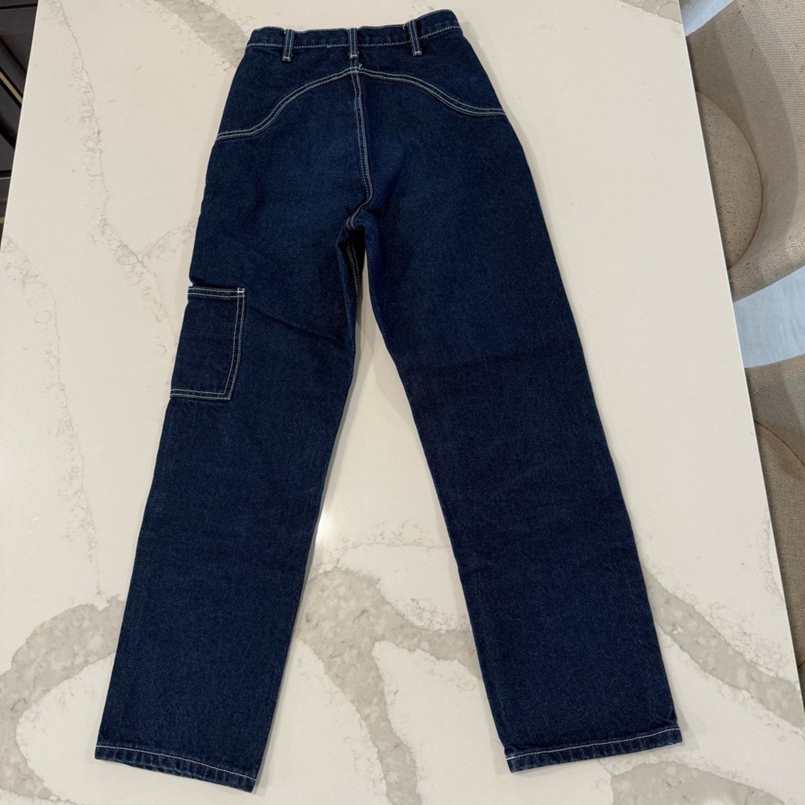 Brandy Melville John Galt Brandy Melville Ariana Relaxed Jeans Womens Small Size 25" / US 0 / IT 36 - 9 Thumbnail