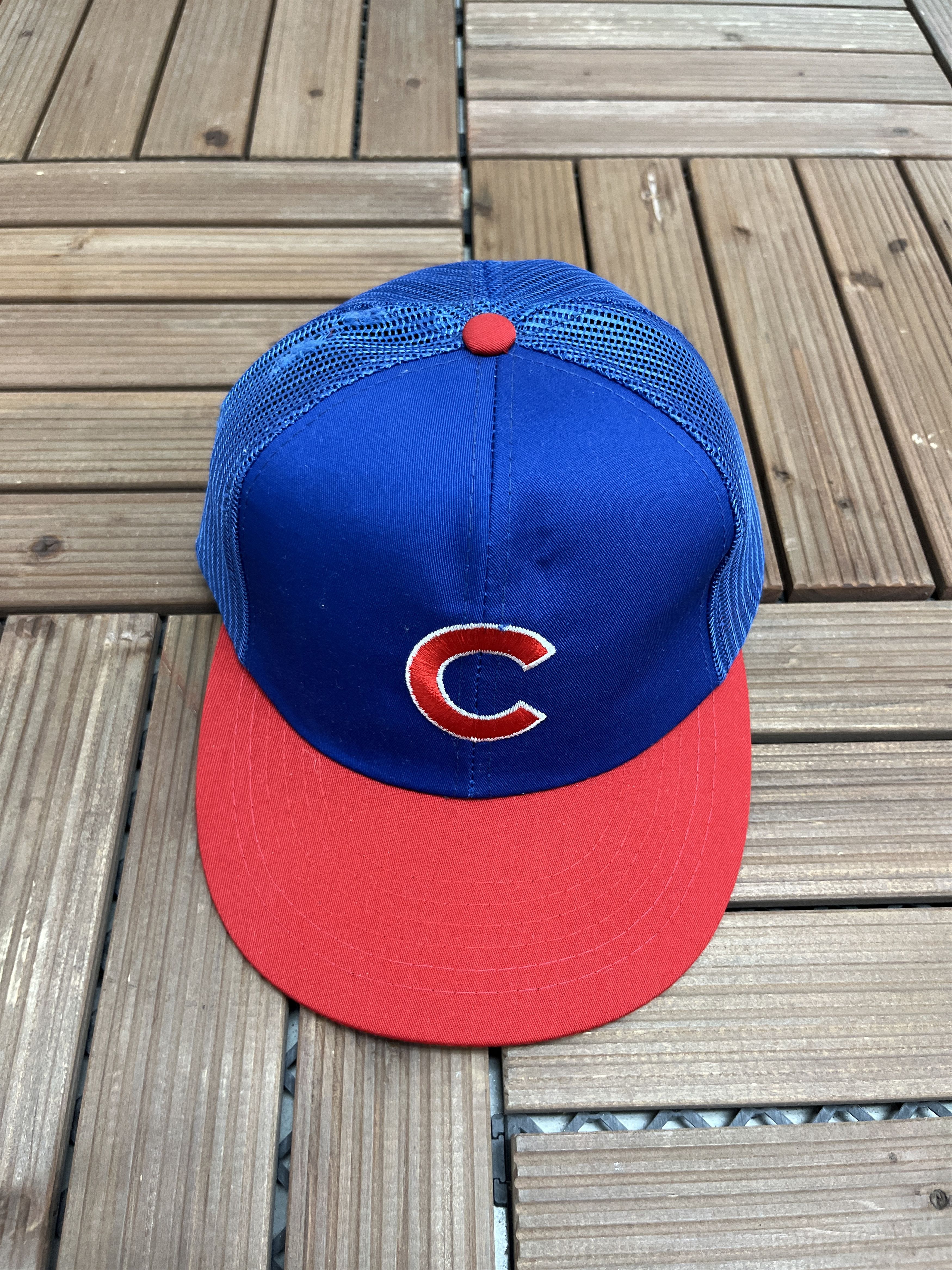 Vintage Chicago Cubs Vintage Embroidered Snap Back Hat Size ONE SIZE - 2 Thumbnail